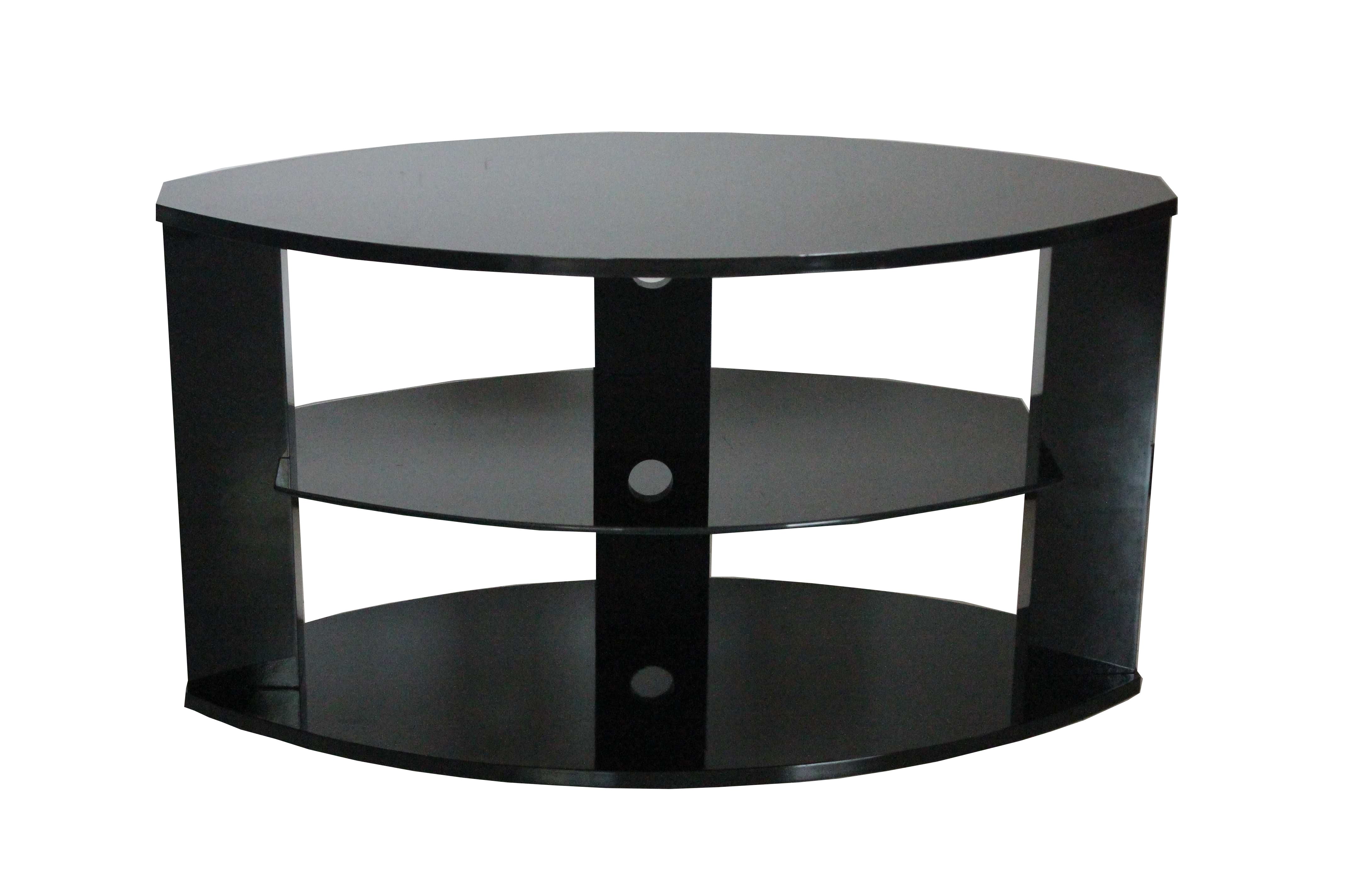 Newest Oval Glass Tv Stands Regarding Oval Ts1251a Tv Stand – Tjs Furniture (Photo 8 of 20)