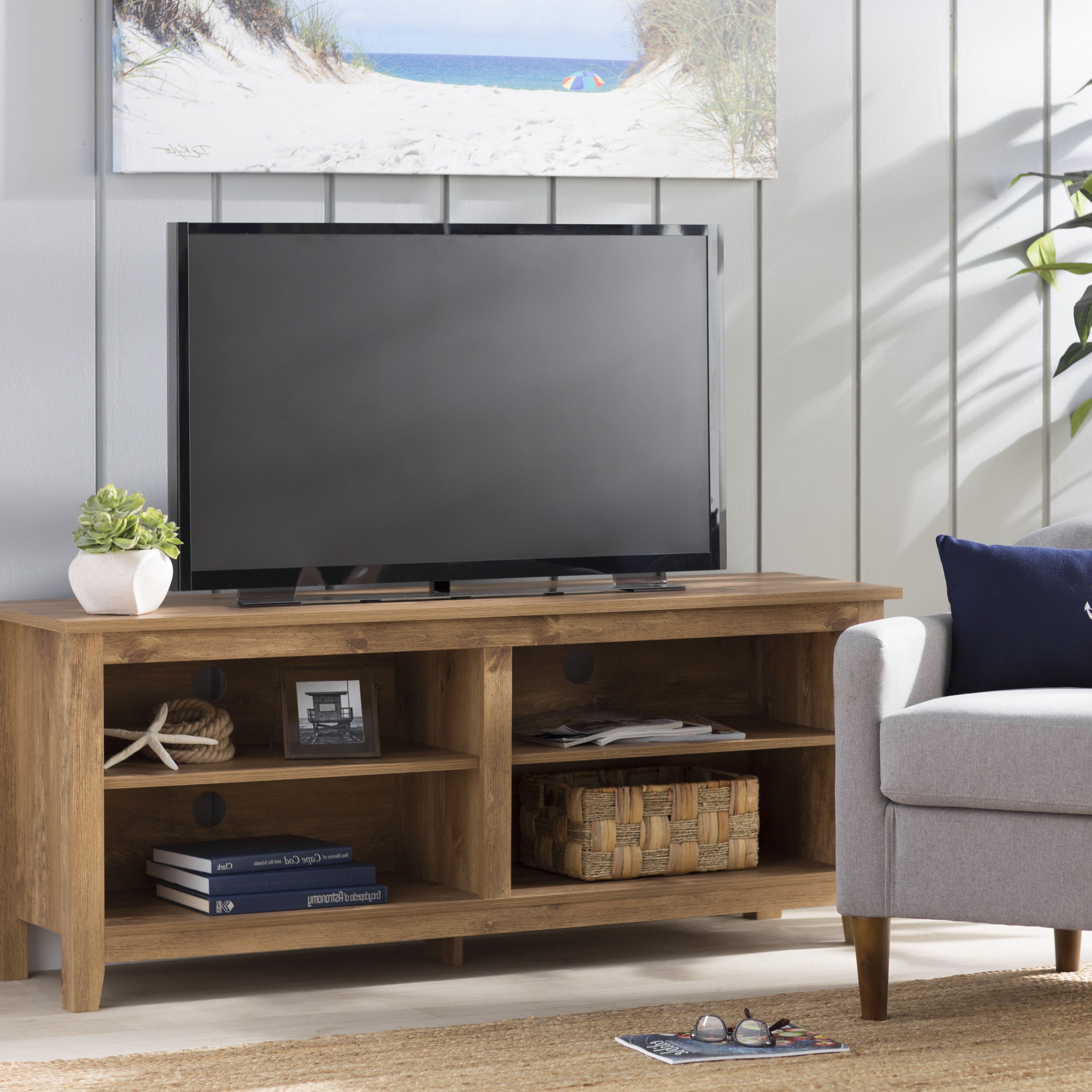 Newest Sinclair Blue 54 Inch Tv Stands Within Tv Stands & Entertainment Centers You'll Love (View 20 of 20)