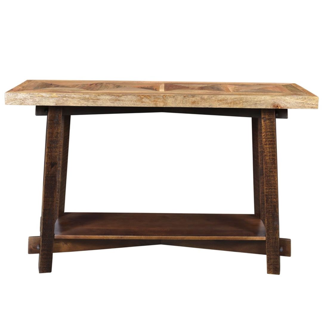 Nspire Yukon Console Table Dark Walnut Disc 502 949 Driftwood Inside Favorite Yukon Natural Console Tables (View 6 of 20)