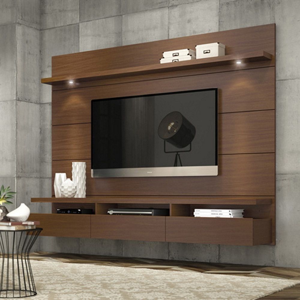 Popular Wall Mounted Tv Racks With Metal Wall Mounted Tv Cabinet : Wall Mounted Tv Cabinet Design (View 15 of 20)
