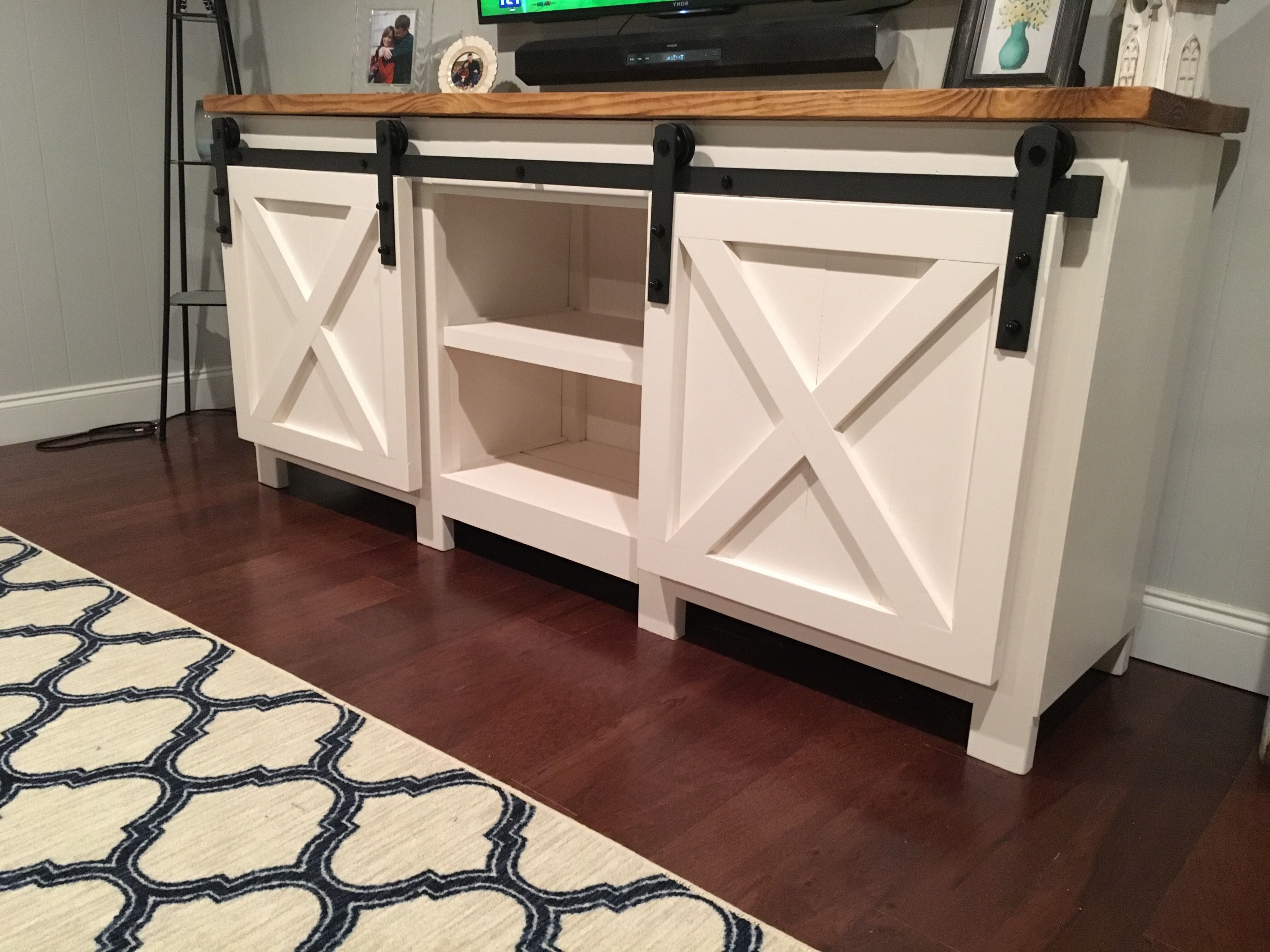 Recent 11 Free Diy Tv Stand Plans You Can Build Right Now Within Rustic Wood Tv Cabinets (View 14 of 20)