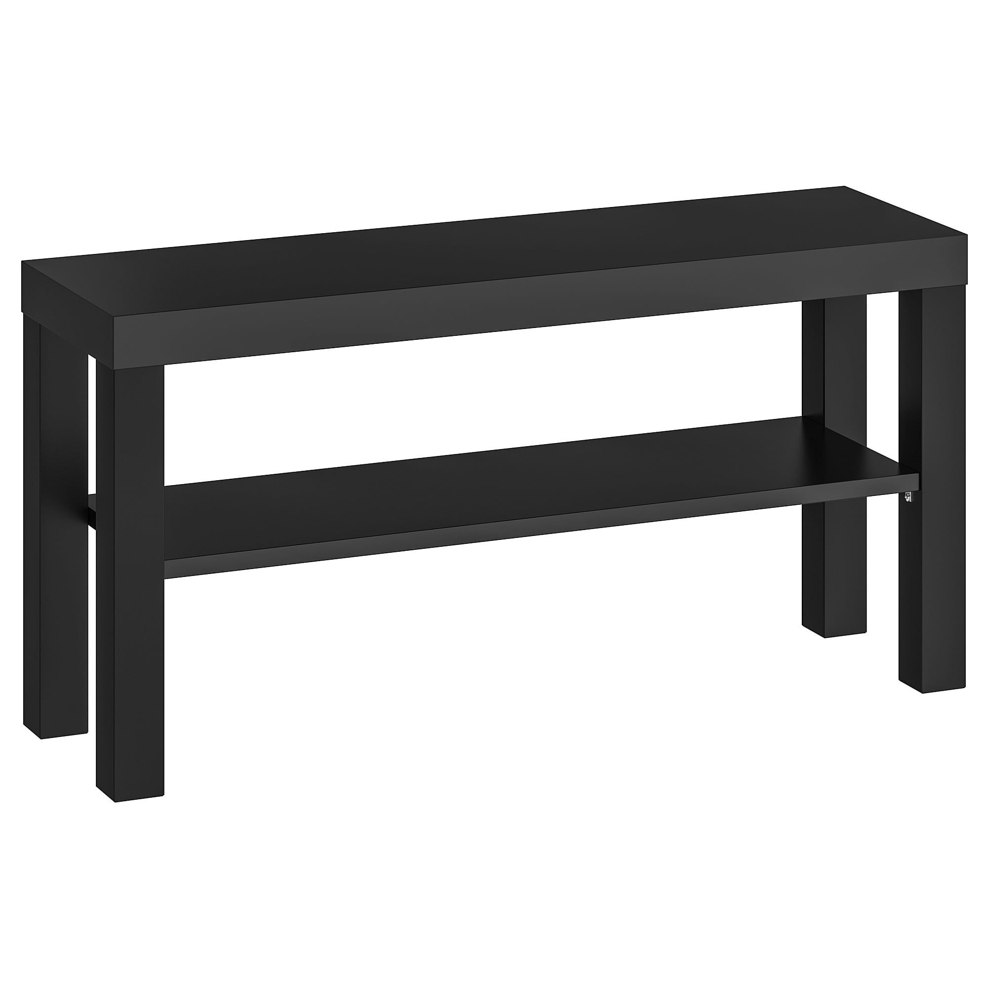 Recent Lack Tv Bench Black 90 X 26 X 45 Cm – Ikea Throughout Ikea Tv Console Tables (View 2 of 20)