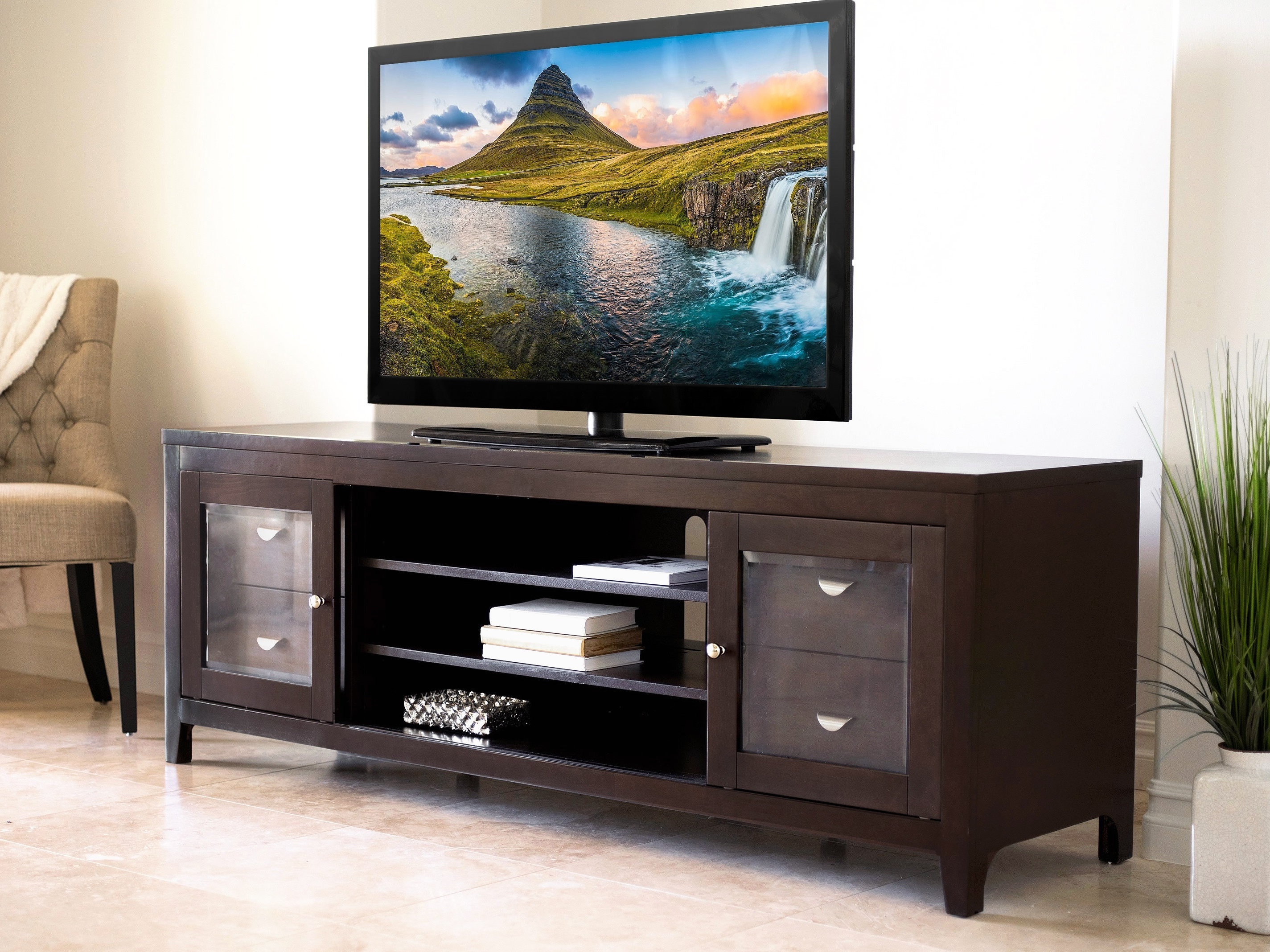 Red Barrel Studio Spilker Tv Stand For Tvs Up To 70" & Reviews (View 2 of 20)