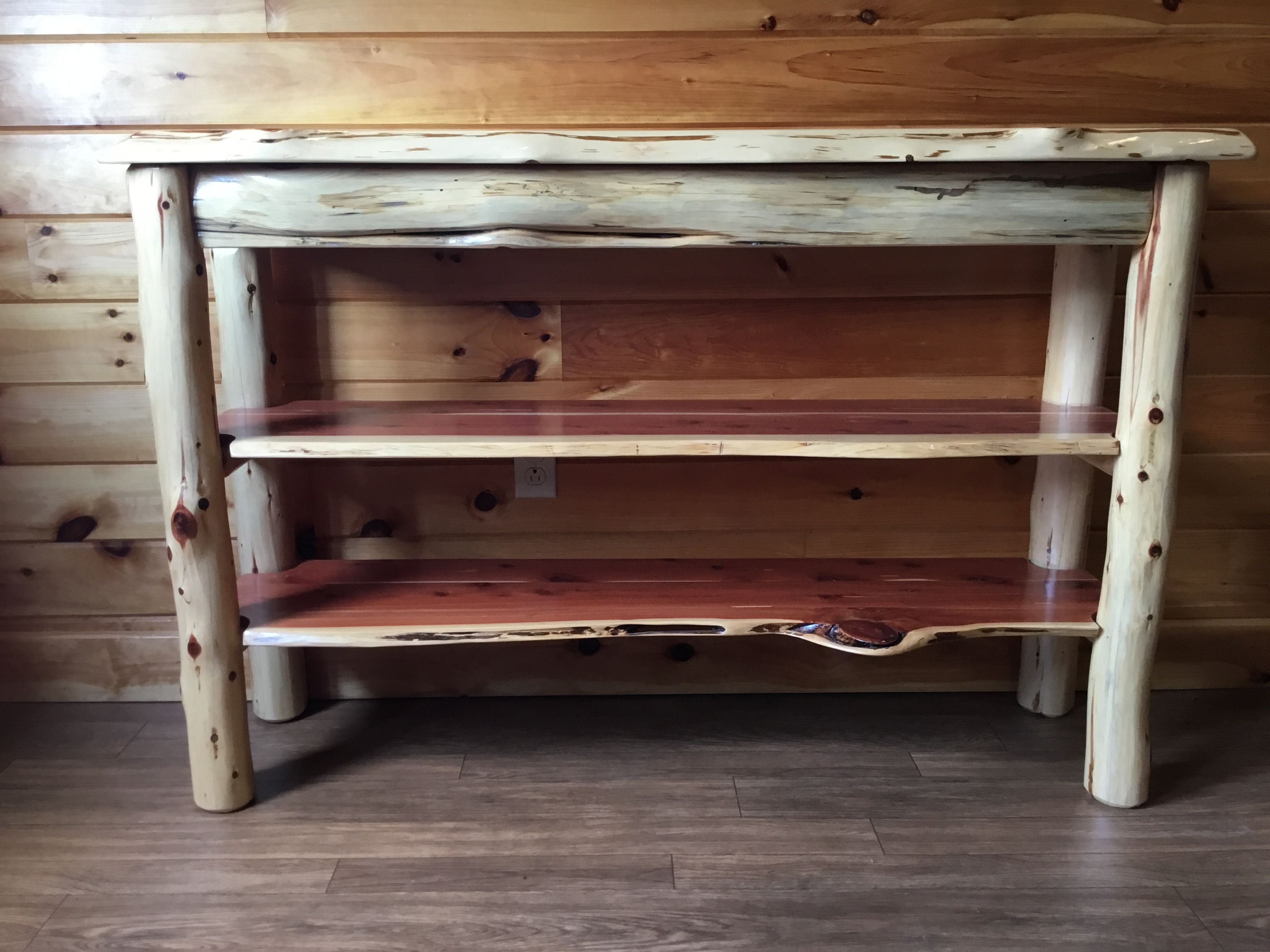 Rustic Red Tv Stands Pertaining To Best And Newest Tv Stand / Console Table (Photo 10 of 20)