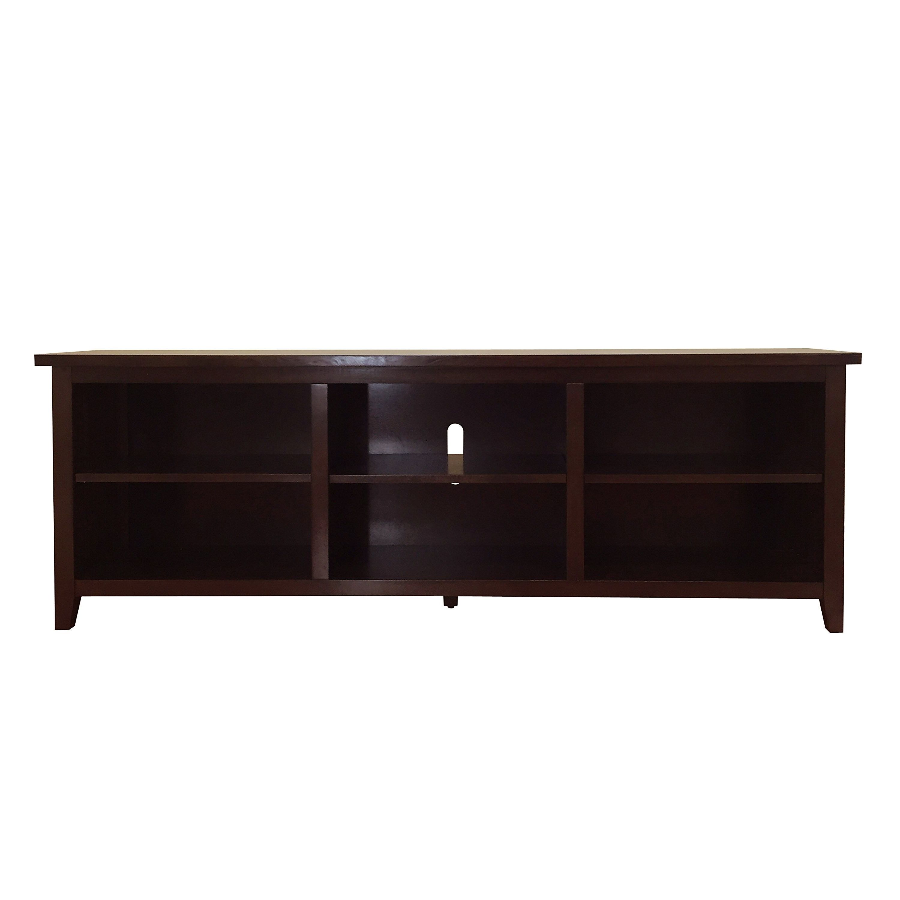 Shop Brookdale Dark Walnut Tv Stand – N/a – On Sale – Free Shipping Throughout Most Current Walnut Tv Stands (View 15 of 20)