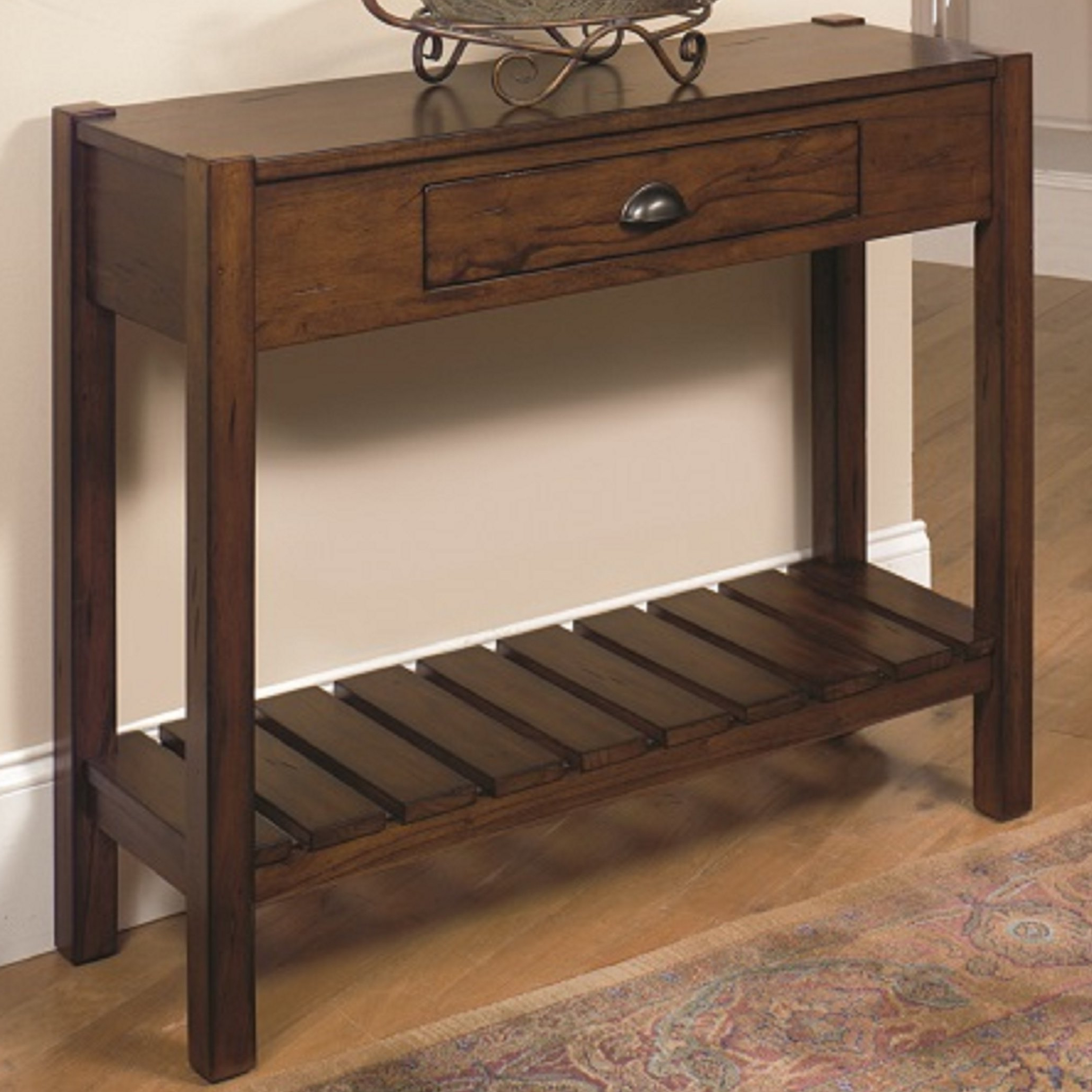 Small Corner Console Table (Photo 6 of 20)