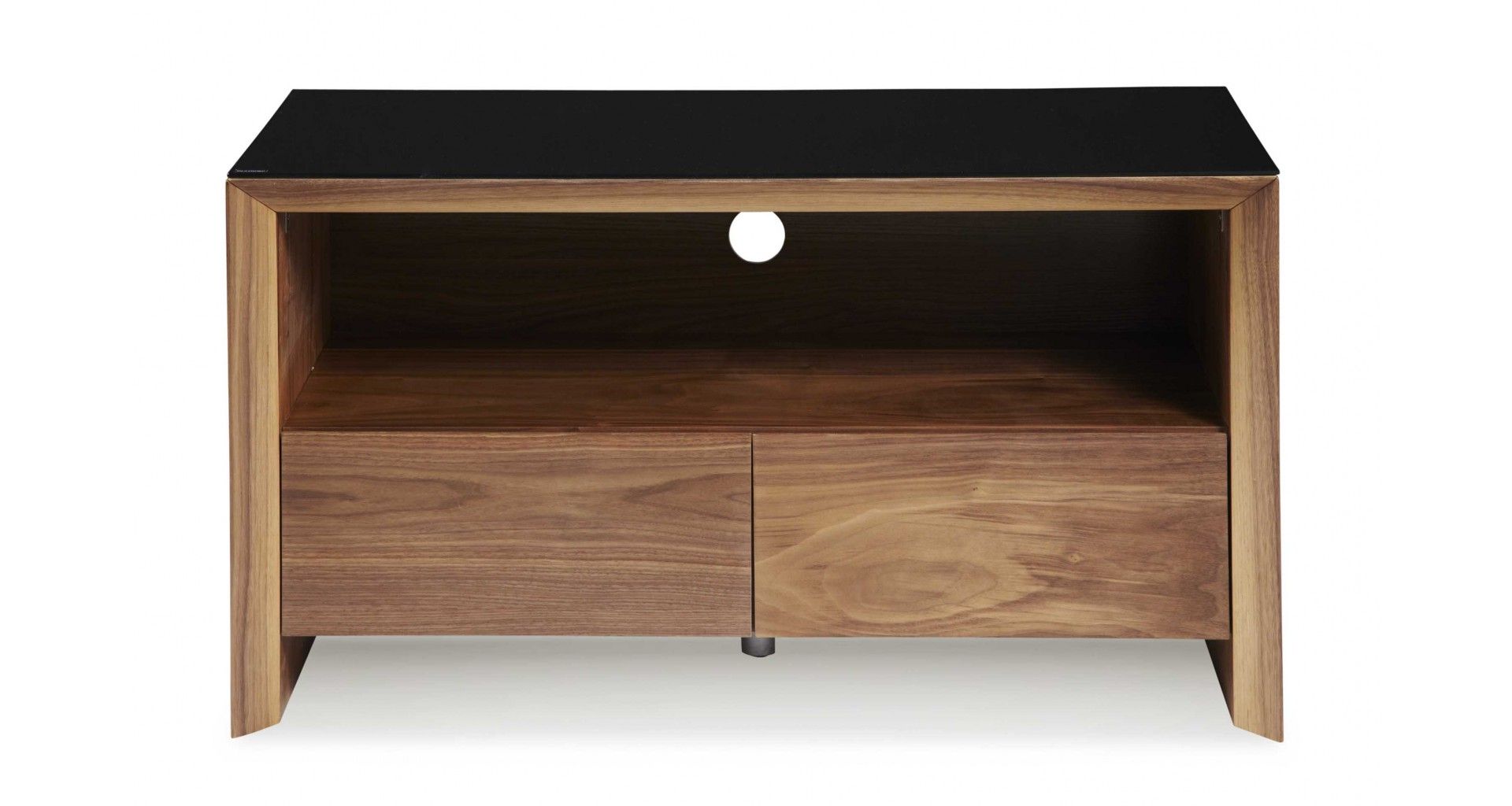 Soho – Small Tv Unit – Walnut Within Most Recently Released Tv Unit 100cm (View 9 of 20)