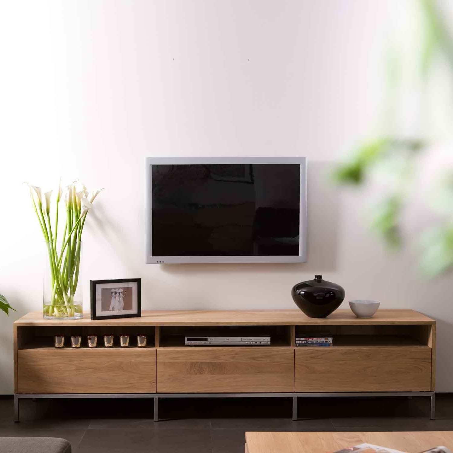 Featured Photo of 20 Ideas of Wide Oak Tv Units