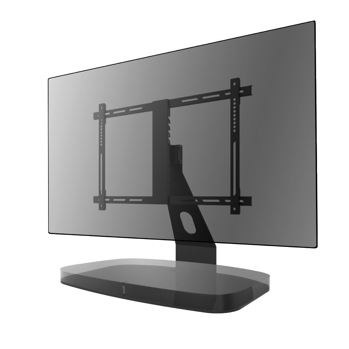 Sonos Tv Stands Intended For Most Current Tv Stand For Sonos Playbase Black – Table Stands – Tv Stands (View 13 of 20)