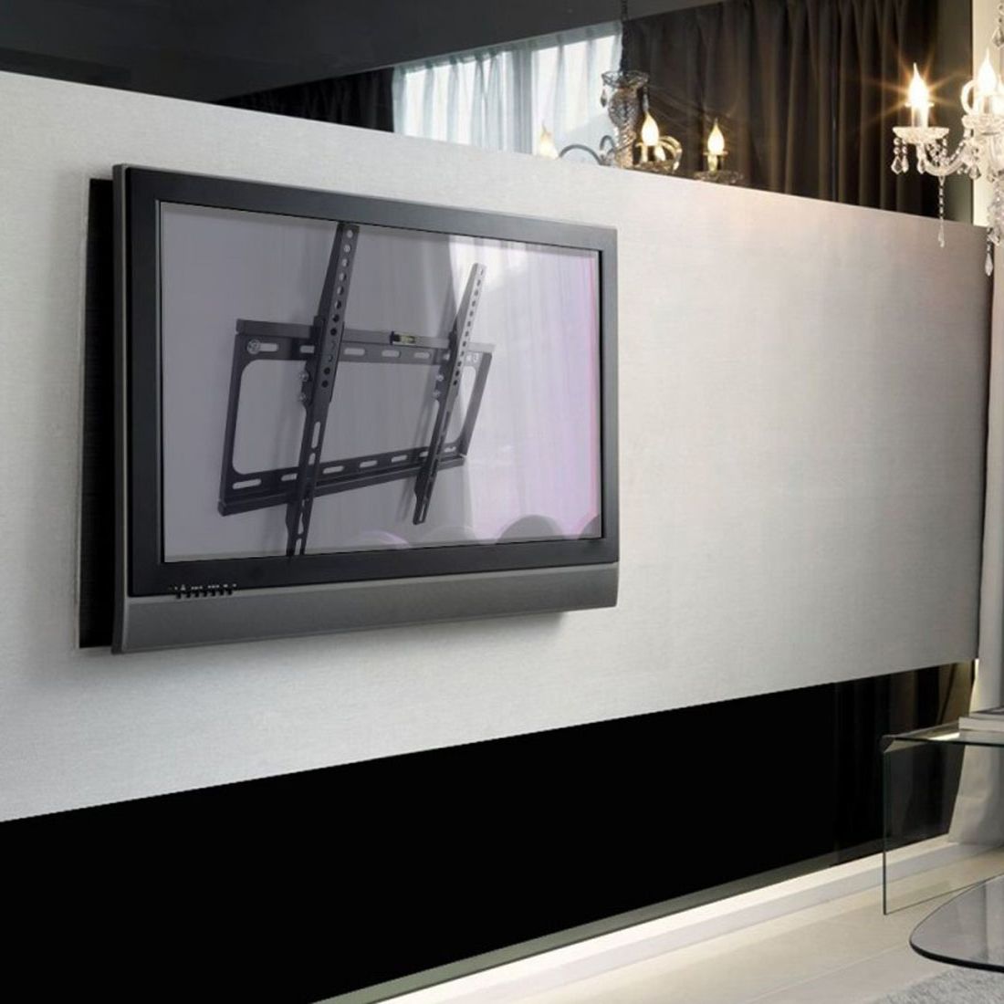 Featured Photo of 2024 Latest Tilted Wall Mount for Tv
