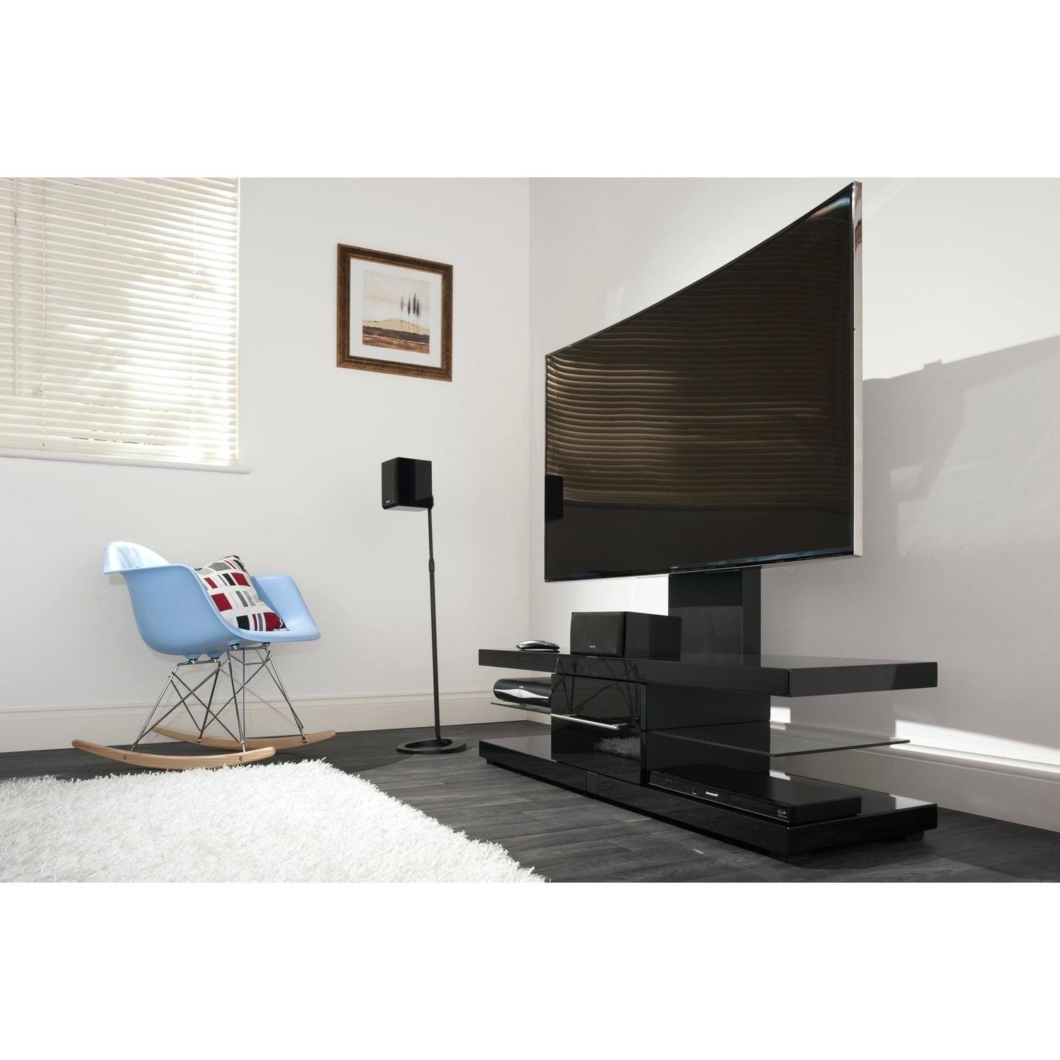 Top 20 of Techlink Panorama Walnut Tv Stands