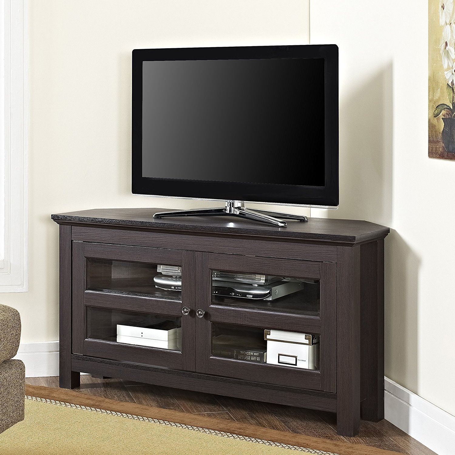 Top 10 Best Modern Tall Corner Tv Stands In 2019 Reviews – Paramatan Intended For Fashionable Cordoba Tv Stands (View 5 of 20)