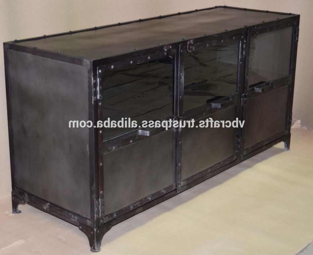Trendy Industrial Metal Tv Stand – Buy Industrial Tv Unit Glass Panel,lcd With Regard To Industrial Metal Tv Stands (Photo 14 of 20)
