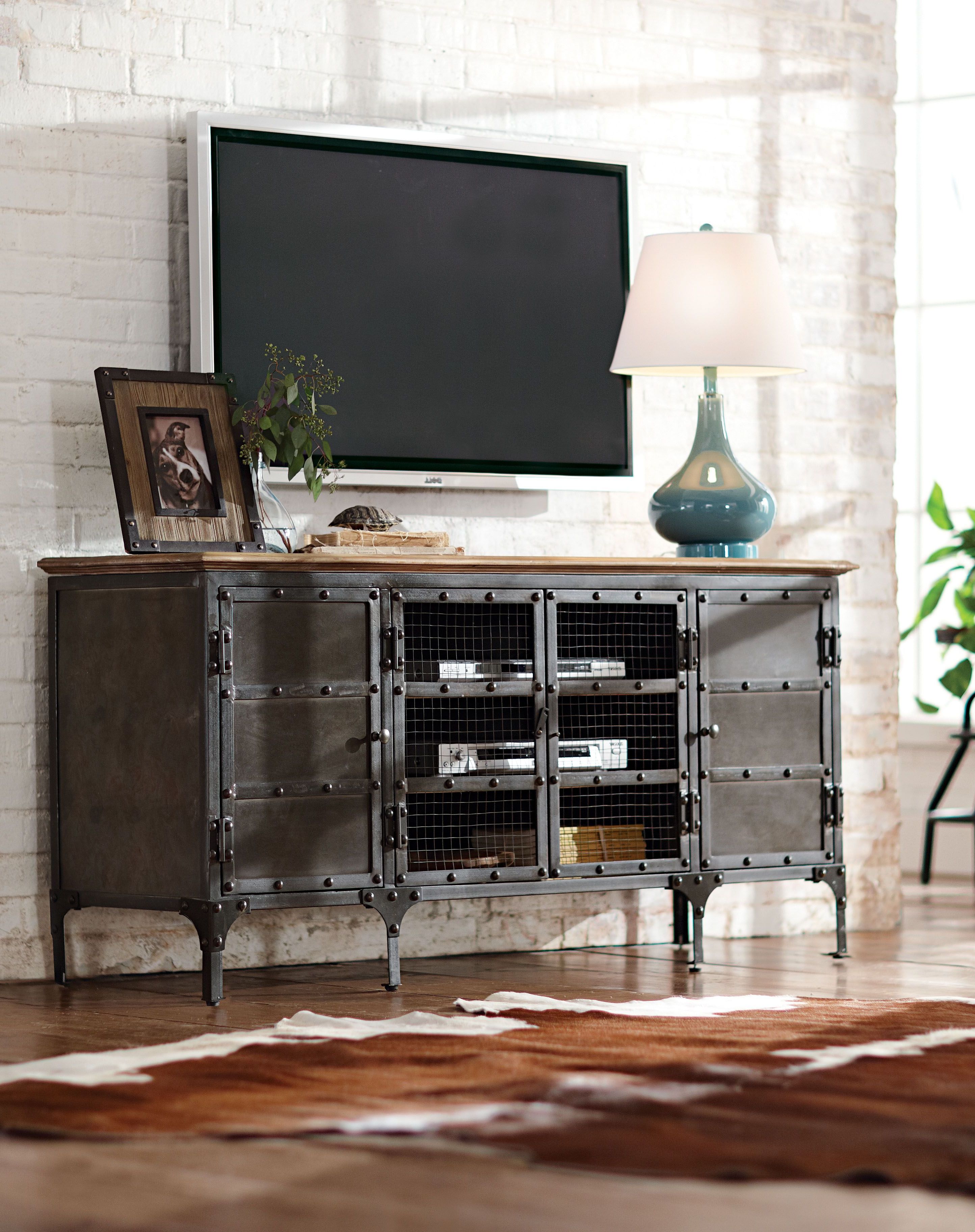 Tv Stand Made Stylish. It's The Perfect Complement To An Industrial Inside Most Recent Industrial Style Tv Stands (Photo 7 of 20)