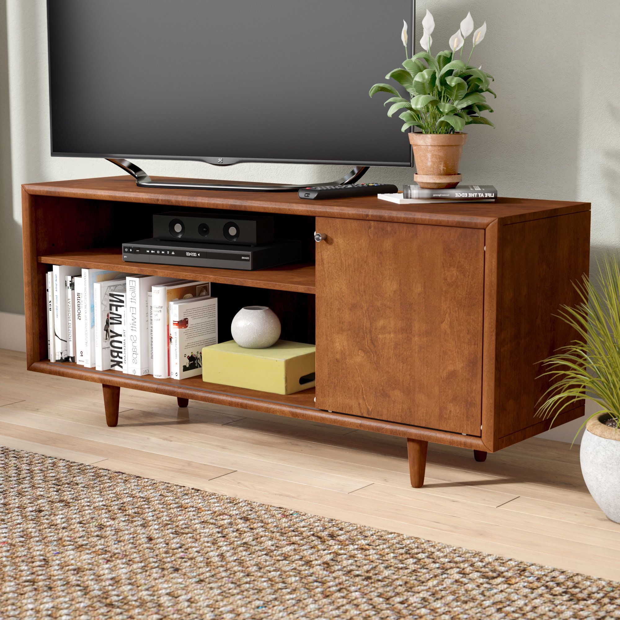 Featured Photo of 2024 Latest Casey Umber 54 Inch Tv Stands