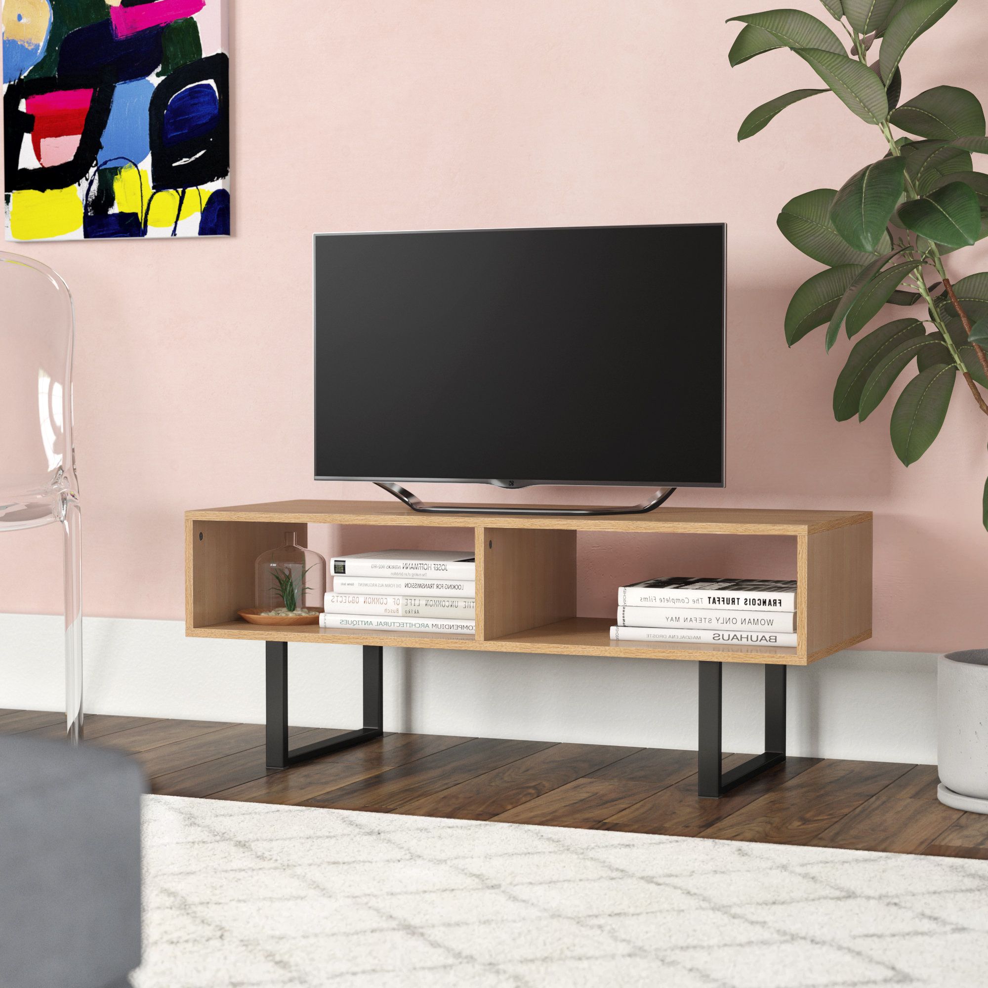 Wayfair.ca Throughout Wood And Metal Tv Stands (Photo 17 of 20)