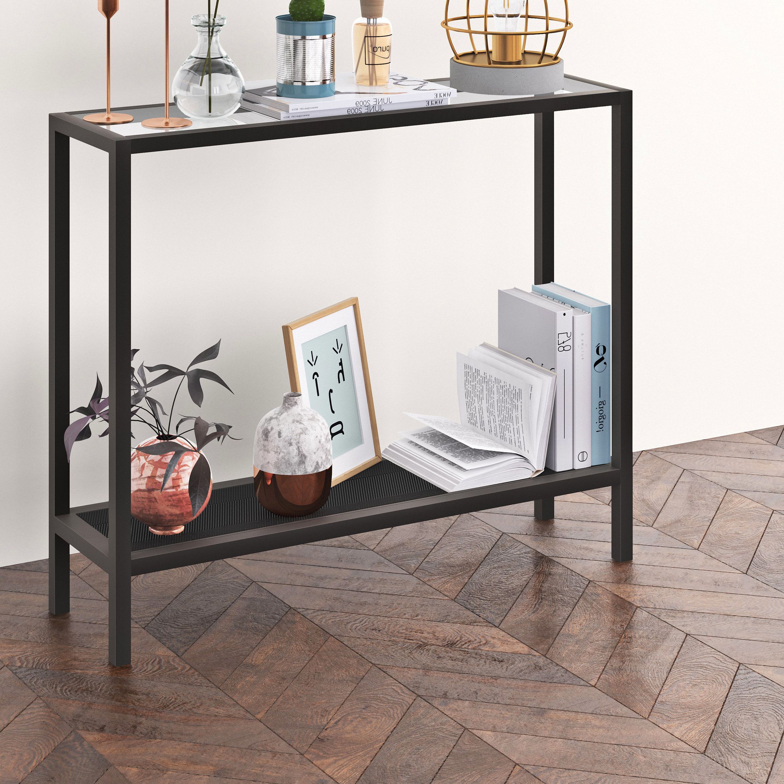 Wayfair Intended For Widely Used Mix Agate Metal Frame Console Tables (View 17 of 20)