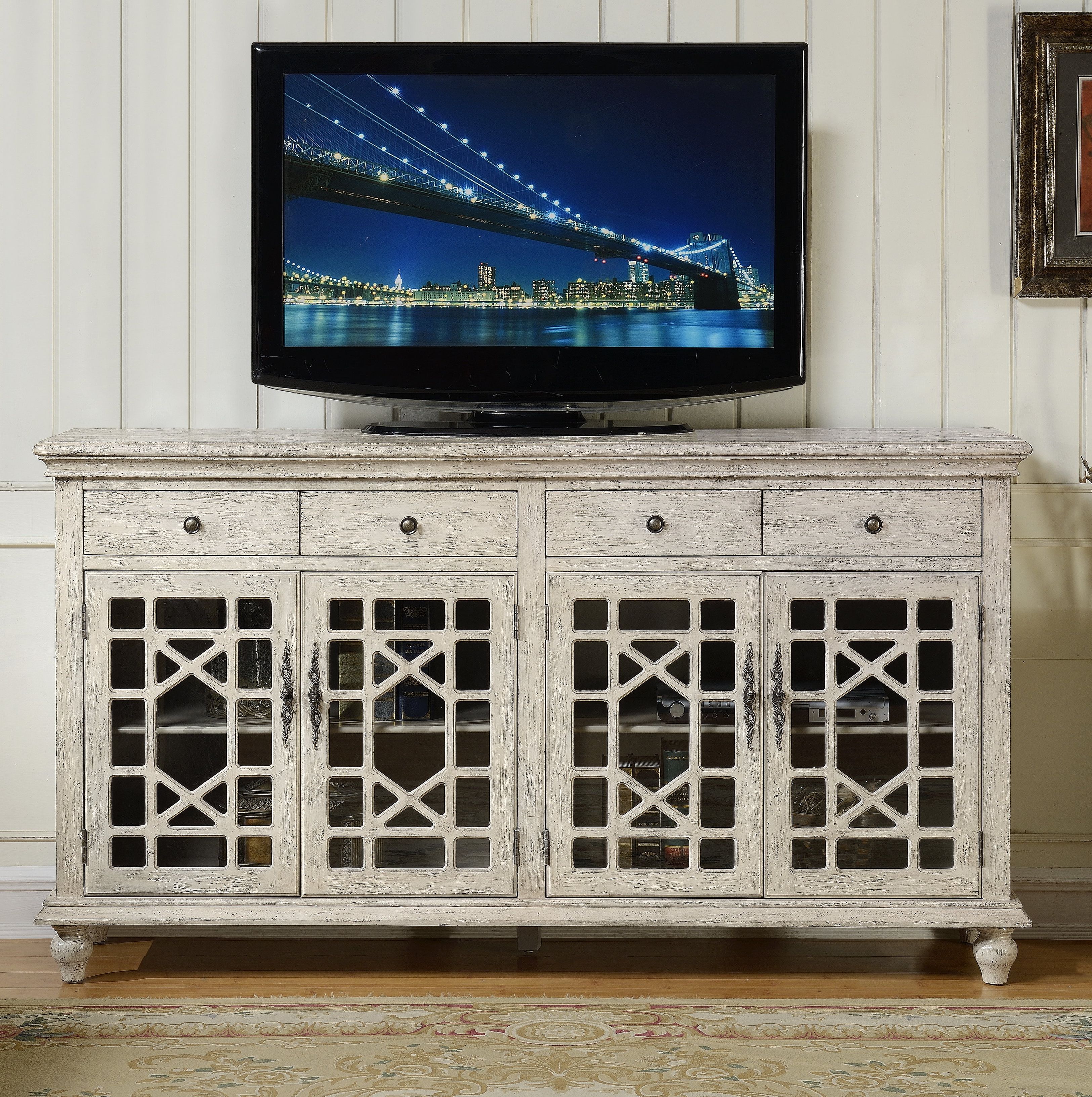 Wayfair Within Widely Used Vintage Style Tv Cabinets (View 14 of 20)