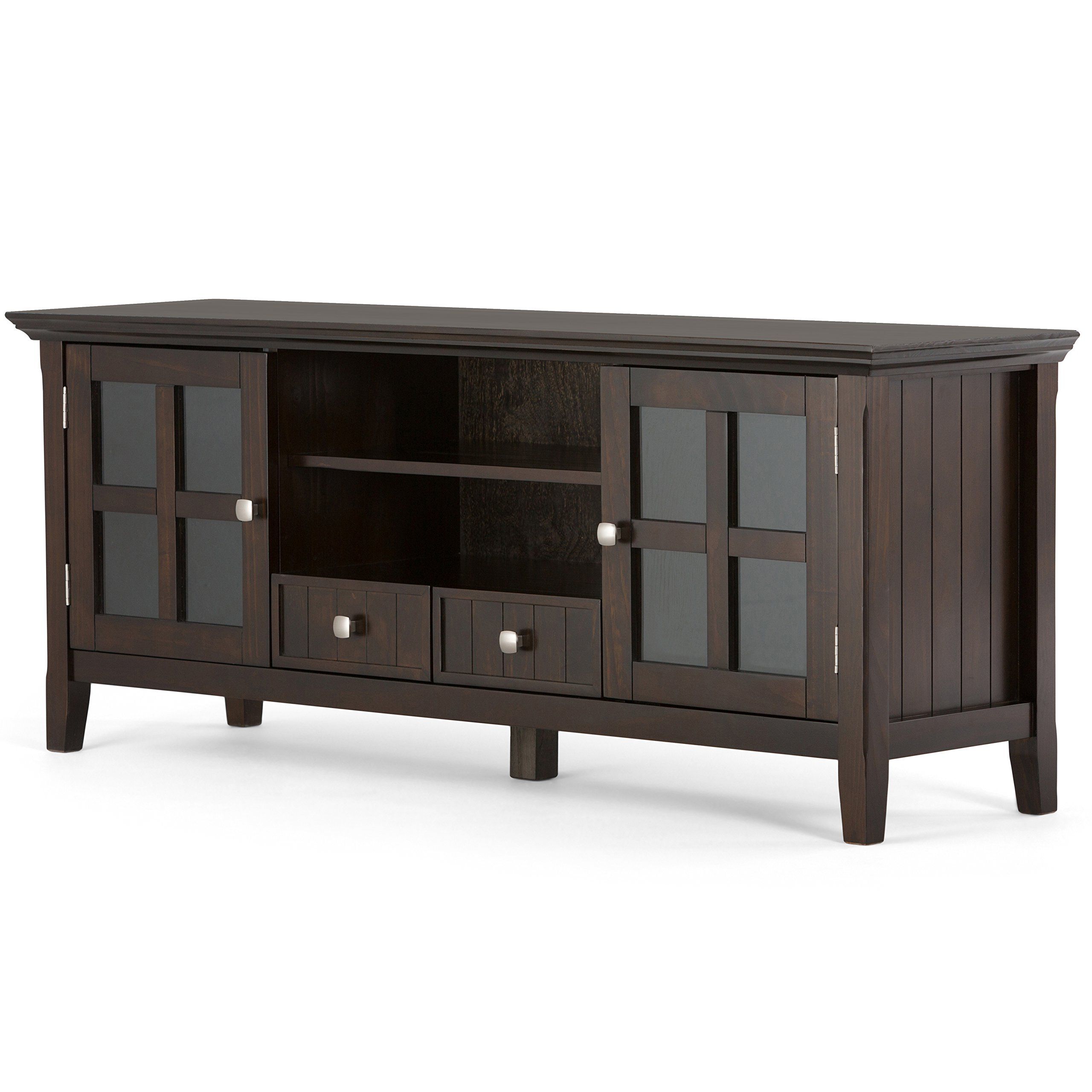 Well Known Draper 62 Inch Tv Stands Throughout Amazon: Simpli Home: Tv Stands (View 16 of 20)