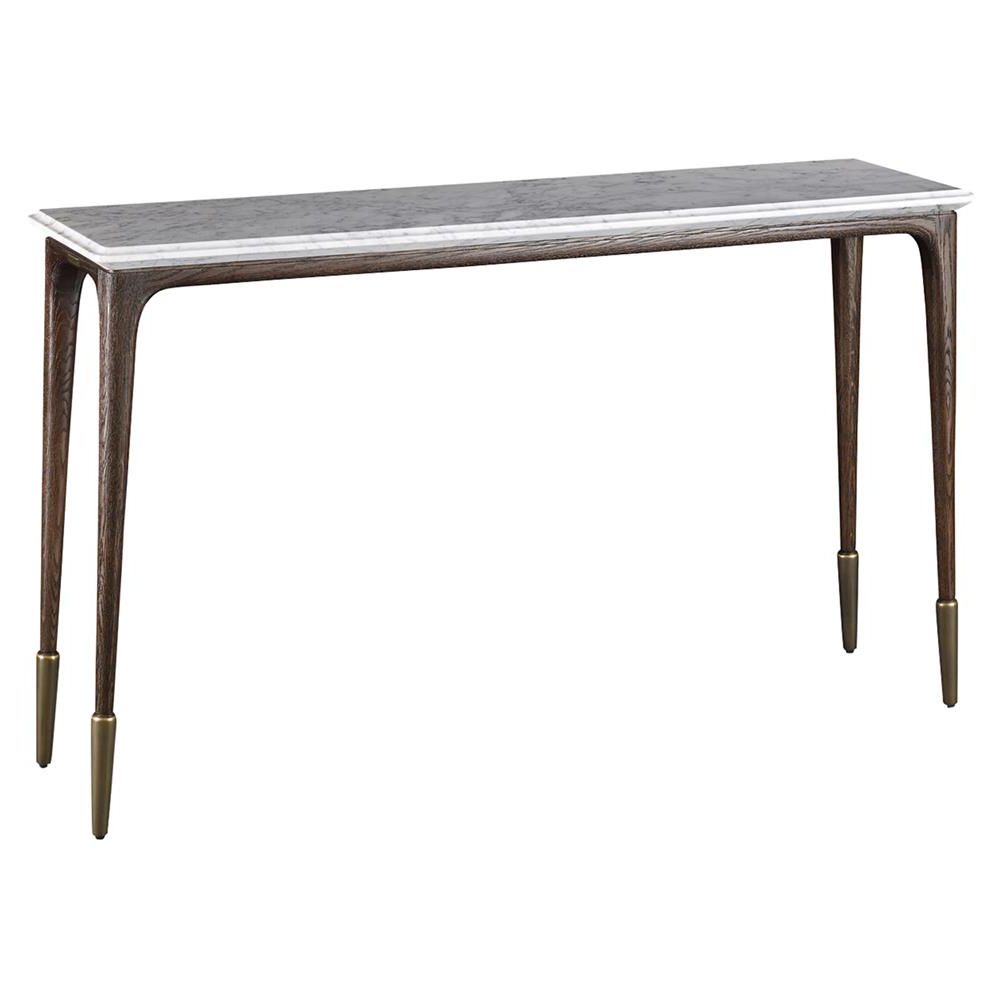 White Marble Top Sofa Table – Table Designs In Latest Parsons Black Marble Top & Brass Base 48x16 Console Tables (Photo 8 of 20)