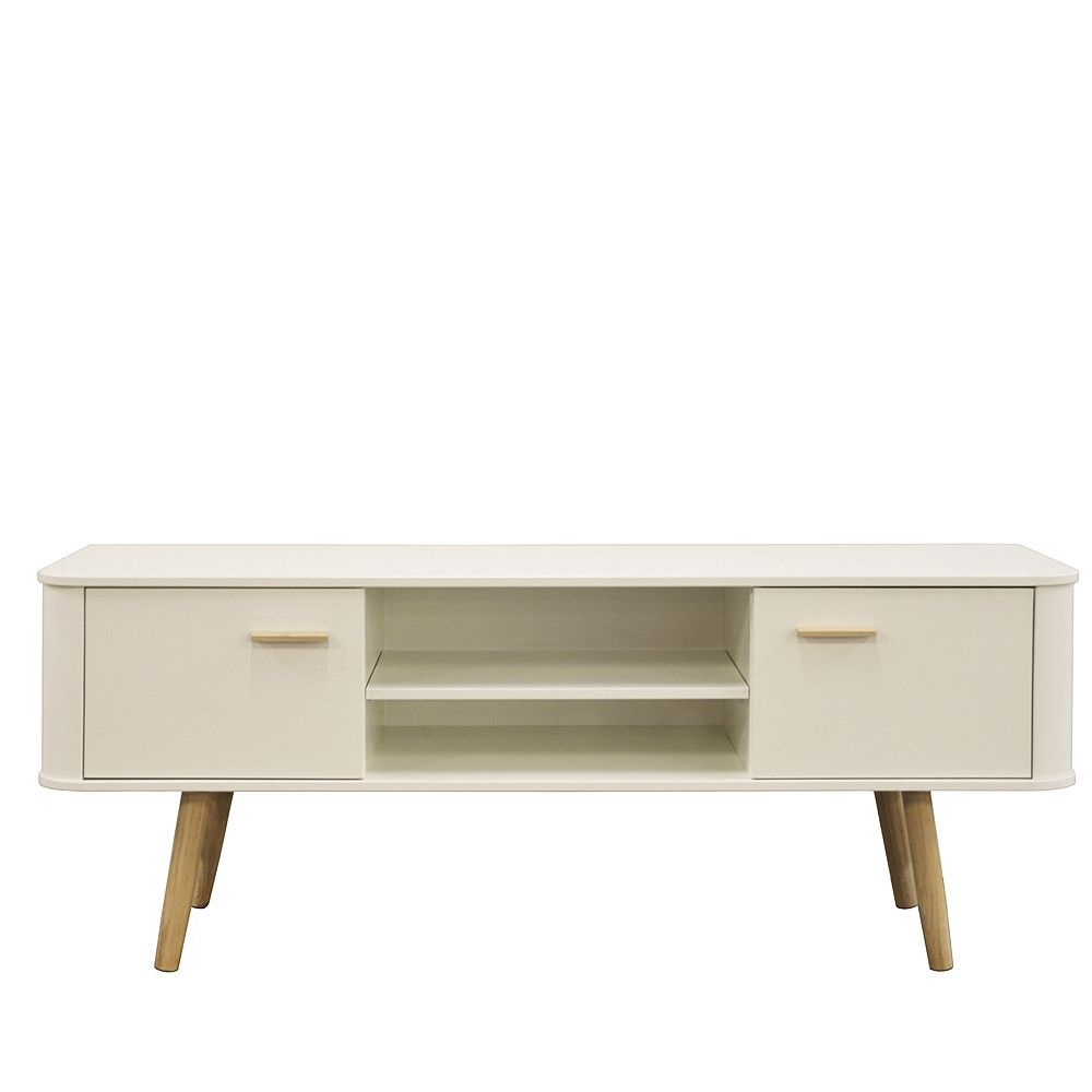 Wide Tv Cabinet White/oak  Room – Living Room – With Legs Throughout Well Known Wide Oak Tv Units (View 16 of 20)