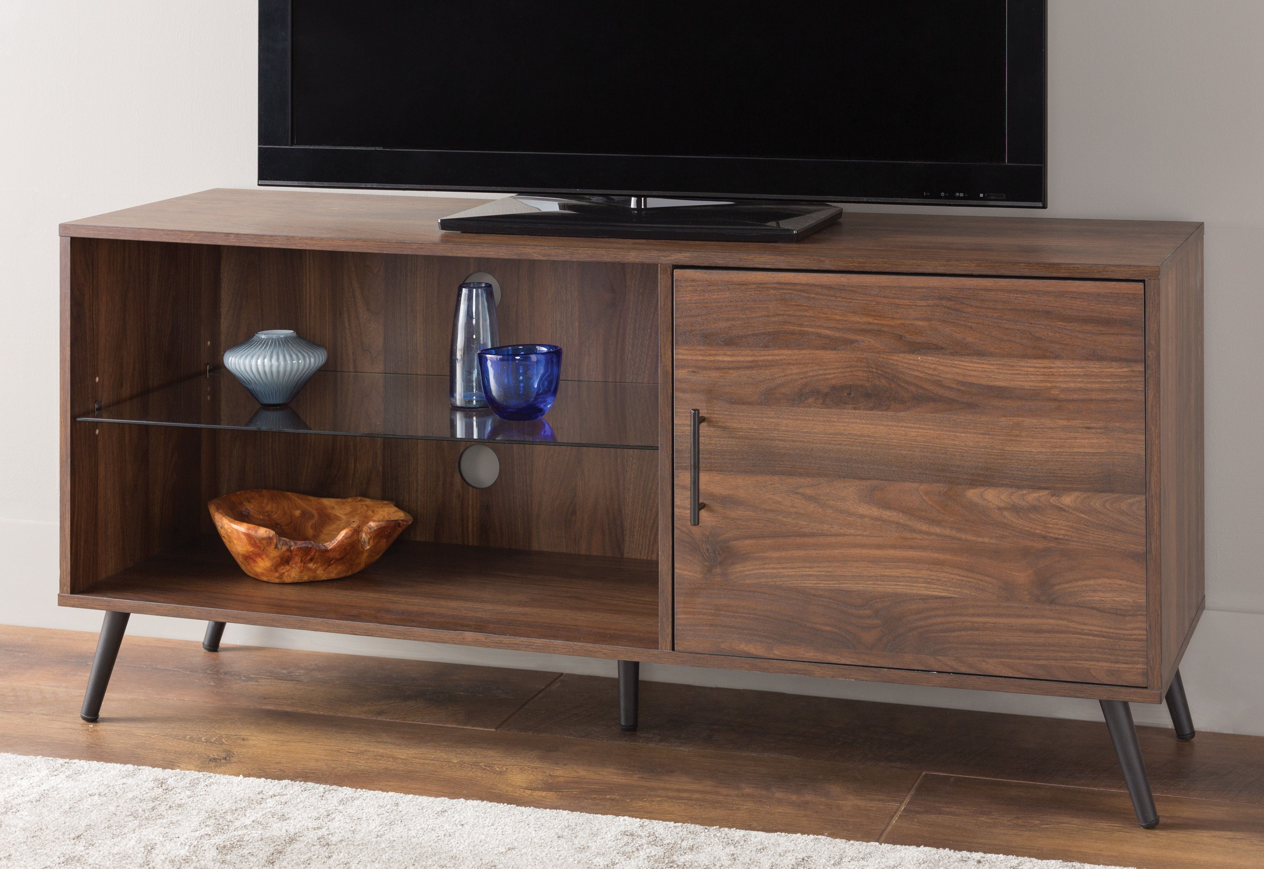Wide Tv Cabinets Pertaining To Preferred 50 59 Inch Tv Stands You'll Love (View 16 of 20)