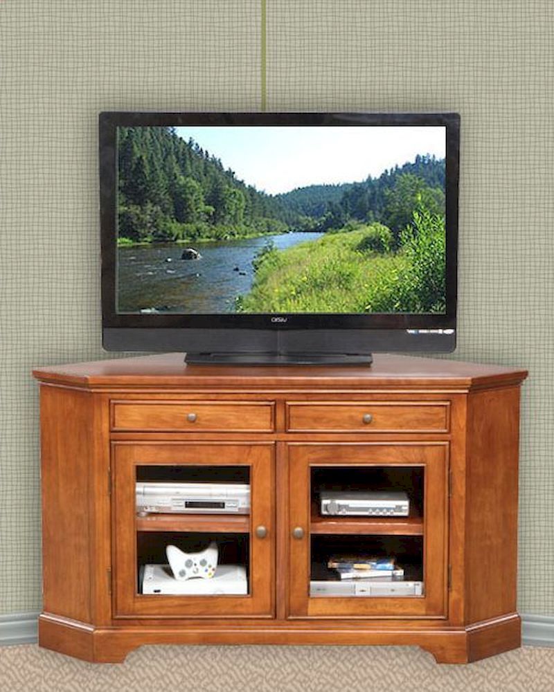 Winners Only Gldoor Corner Tv Stand Wo Tt155wb Glass Oak Cabinet For Well Known Corner Tv Cabinets With Glass Doors (View 16 of 20)