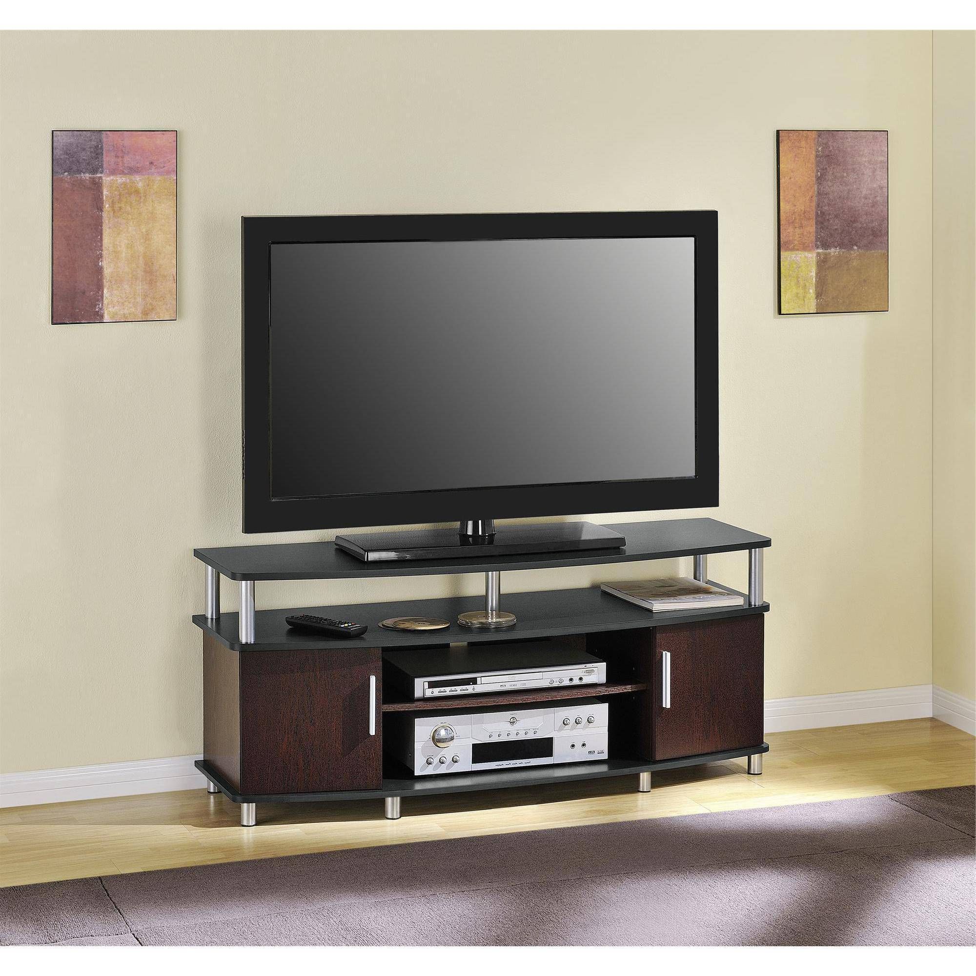 Wooden Tv Stands For 50 Inch Tv With Widely Used Carson Tv Stand, For Tvs Up To 50", Multiple Finishes – Walmart (View 1 of 20)