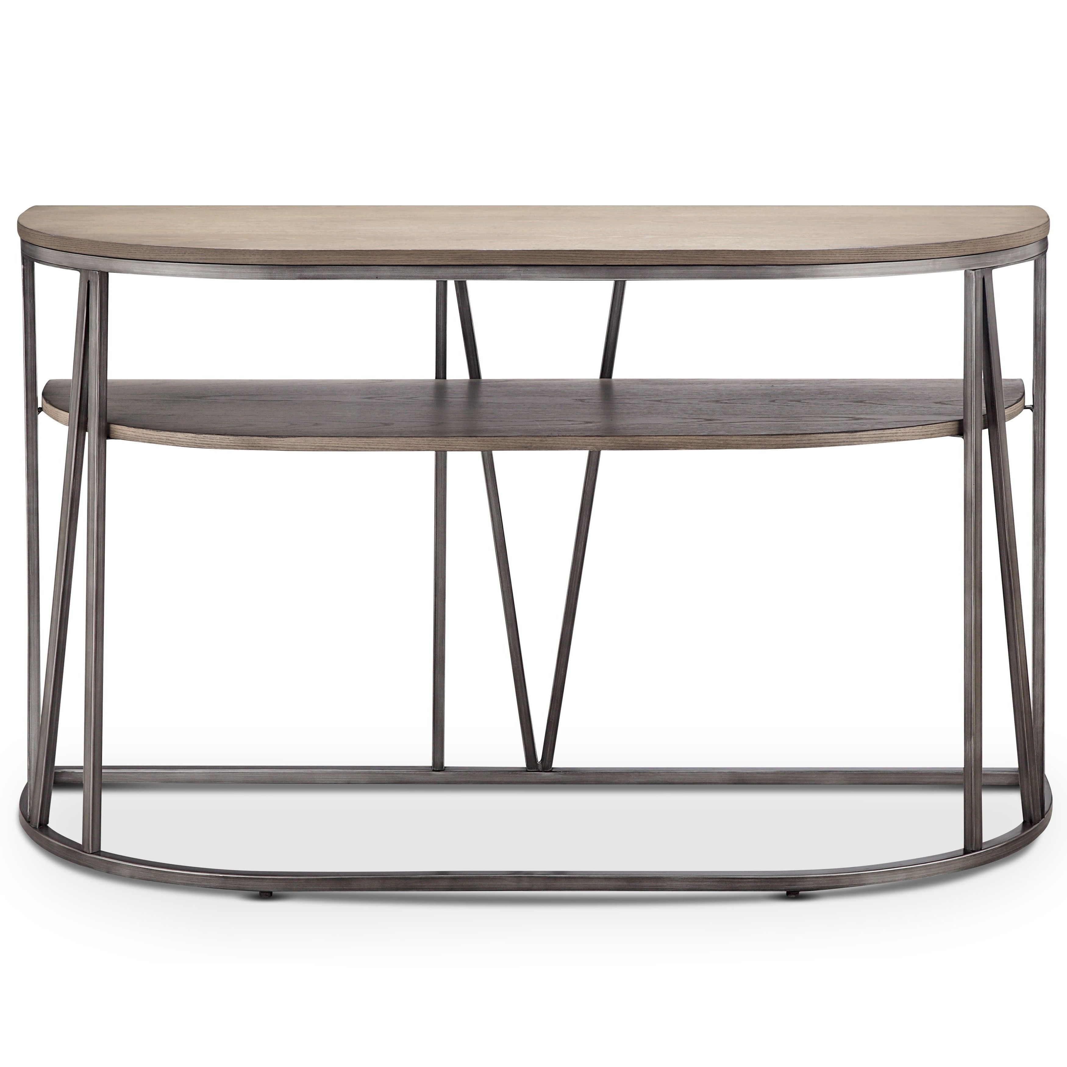 Yukon Grey Console Tables Inside Fashionable Magnussen Home Furnishings Avalon Modern Weathered White Oak (View 11 of 20)