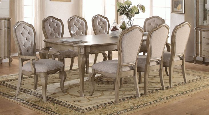 Acme Furniture Chelmsford Dining Collectiondining Rooms Outlet Throughout 2019 Chelmsford 3 Piece Dining Sets (View 6 of 20)