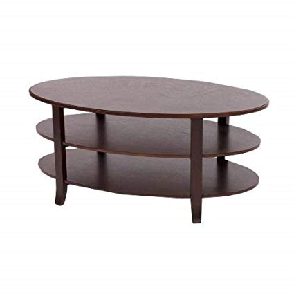 Amazon: Target Marketing Systems London Collection 3 Tier Oval In Current Lonon 3 Piece Dining Sets (Photo 13 of 20)