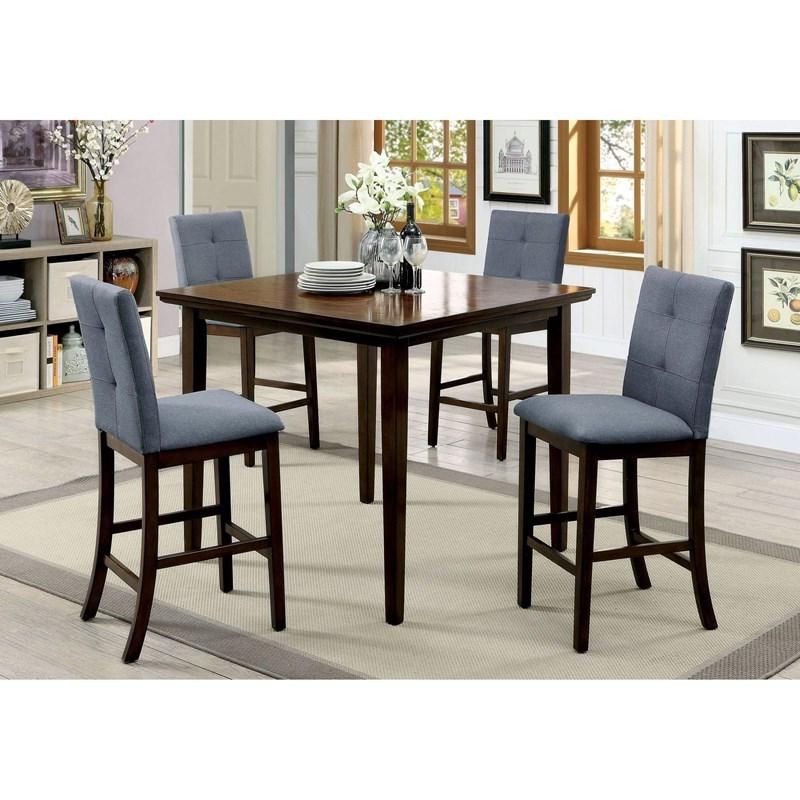 Fashionable Cm3354pt 5pk Furniture Of America Dinettes (View 13 of 20)