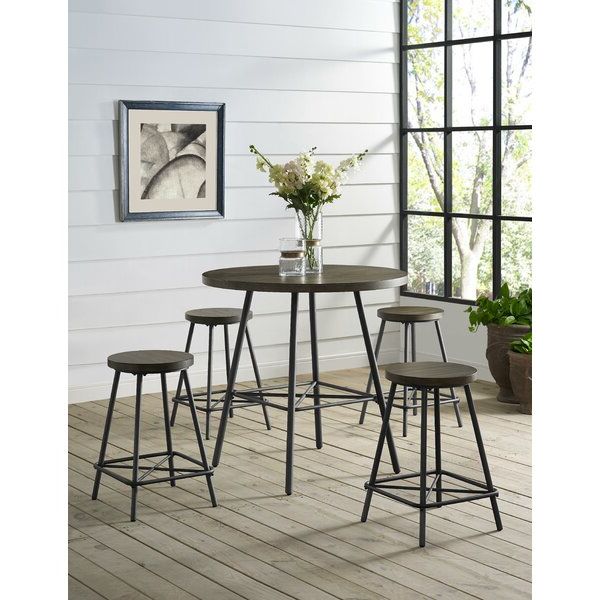 Fresh Cedar Creek 5 Piece Dining Setthree Posts Discount For Recent Honoria 3 Piece Dining Sets (View 15 of 20)