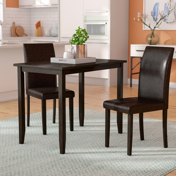 Latitude Run Baillie 3 Piece Dining Set & Reviews (Photo 1 of 20)