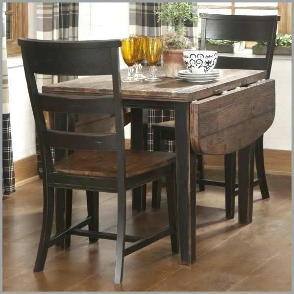Most Recent Small 3 Piece Dining Set 3 Piece Dining Table Set Plus Small 3 Piece Pertaining To Debby Small Space 3 Piece Dining Sets (View 6 of 20)