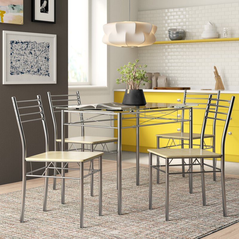 Featured Photo of 20 Best North Reading 5 Piece Dining Table Sets