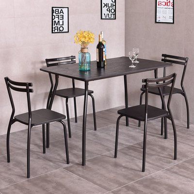 Products Intended For Mulvey 5 Piece Dining Sets (View 2 of 20)