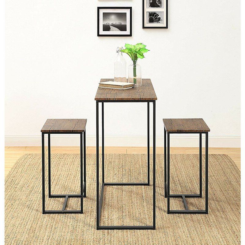 Wayfair Intended For Current Wallflower 3 Piece Dining Sets (View 1 of 20)