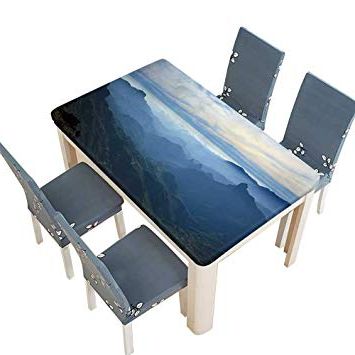 Well Known Amazon: Pinafore Polyester Table Cloth Gran Canaria,caldera De Inside Tejeda 5 Piece Dining Sets (View 14 of 20)