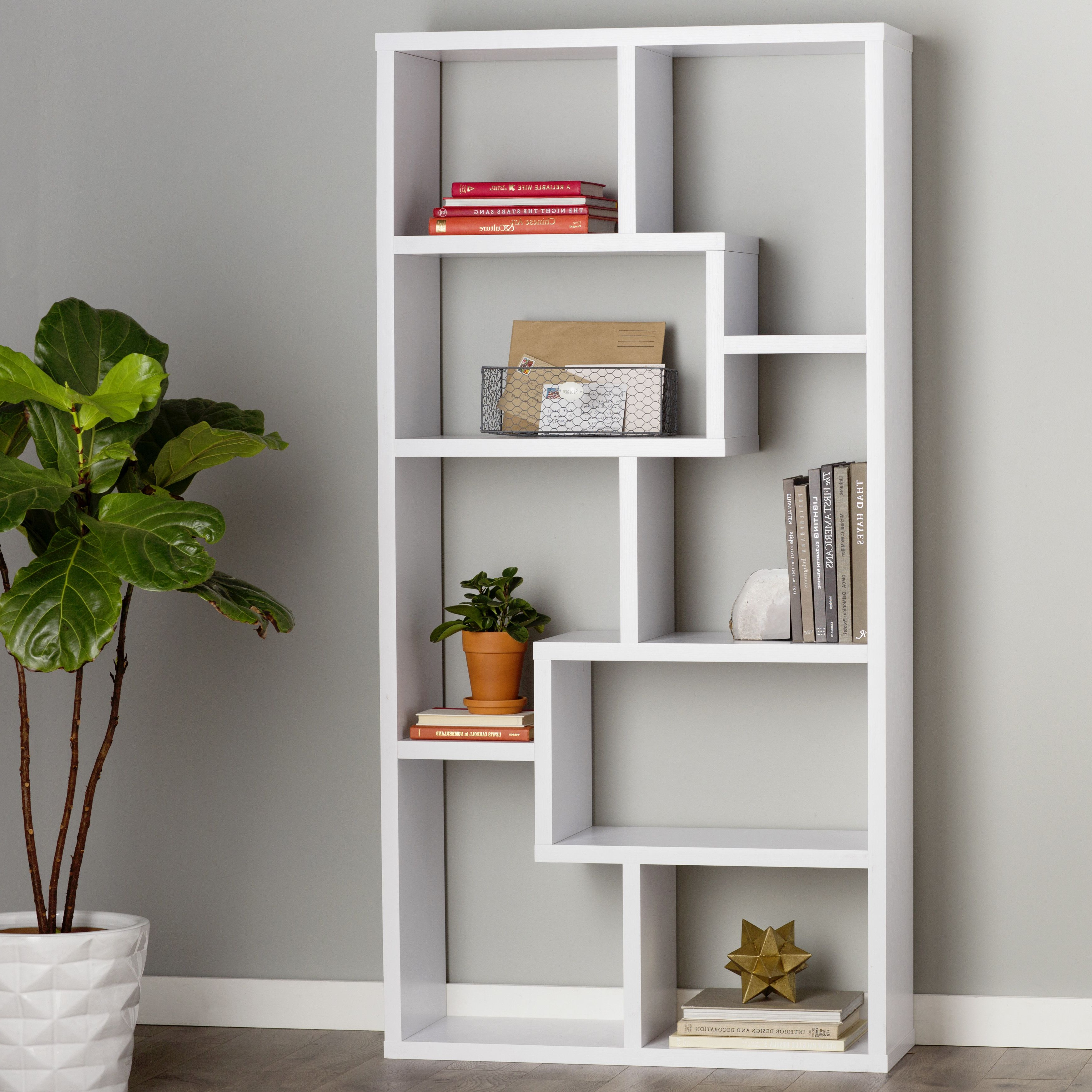 2019 Chrysanthos Etagere Bookcase In 2019 (Photo 11 of 20)