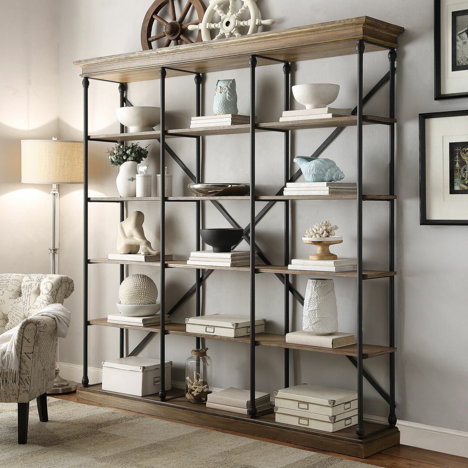 2019 Poynor Library Bookcase Pertaining To Thea Blondelle Library Bookcases (View 12 of 20)