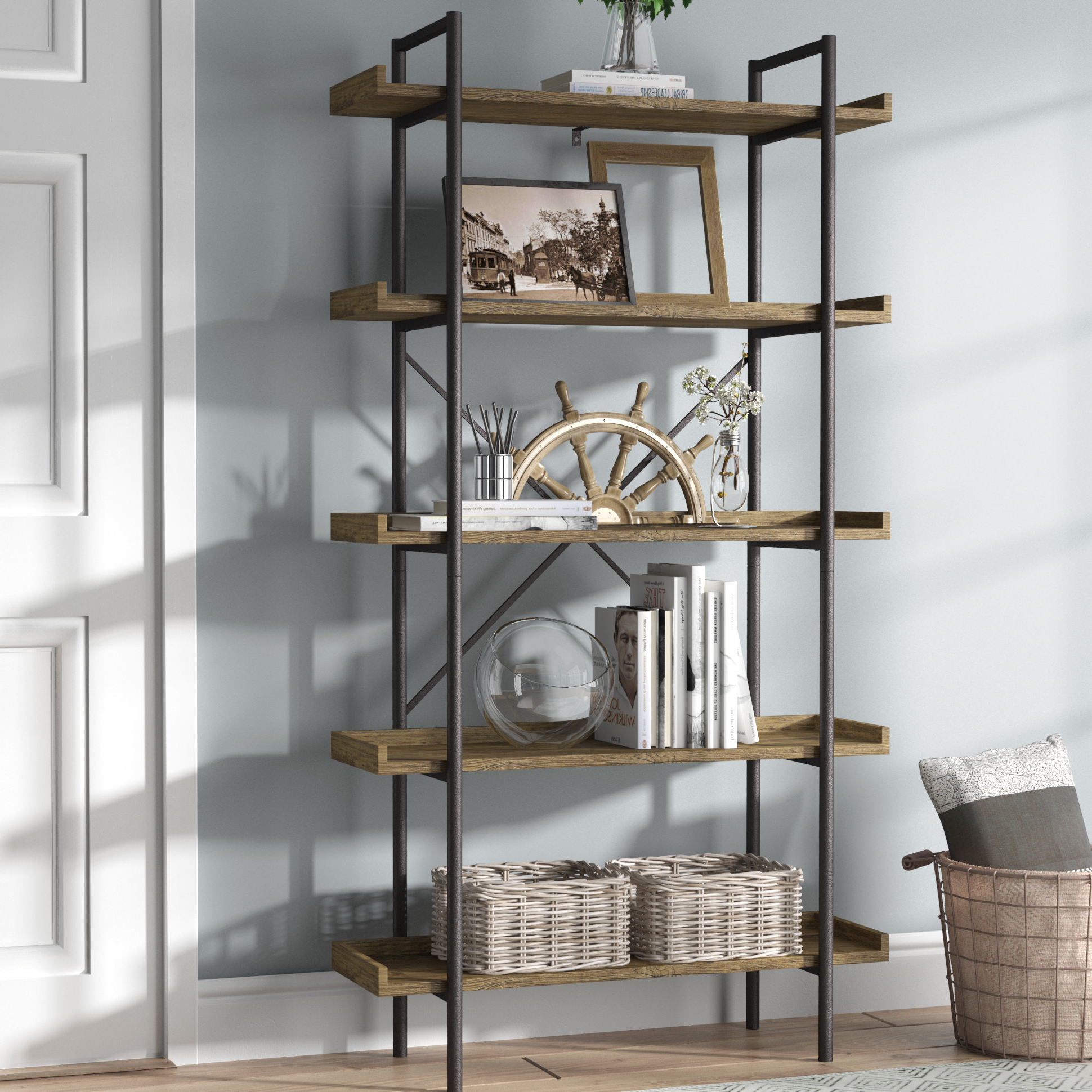 2019 Swindell Etagere Bookcases Inside Swindell Etagere Bookcase (Photo 1 of 20)