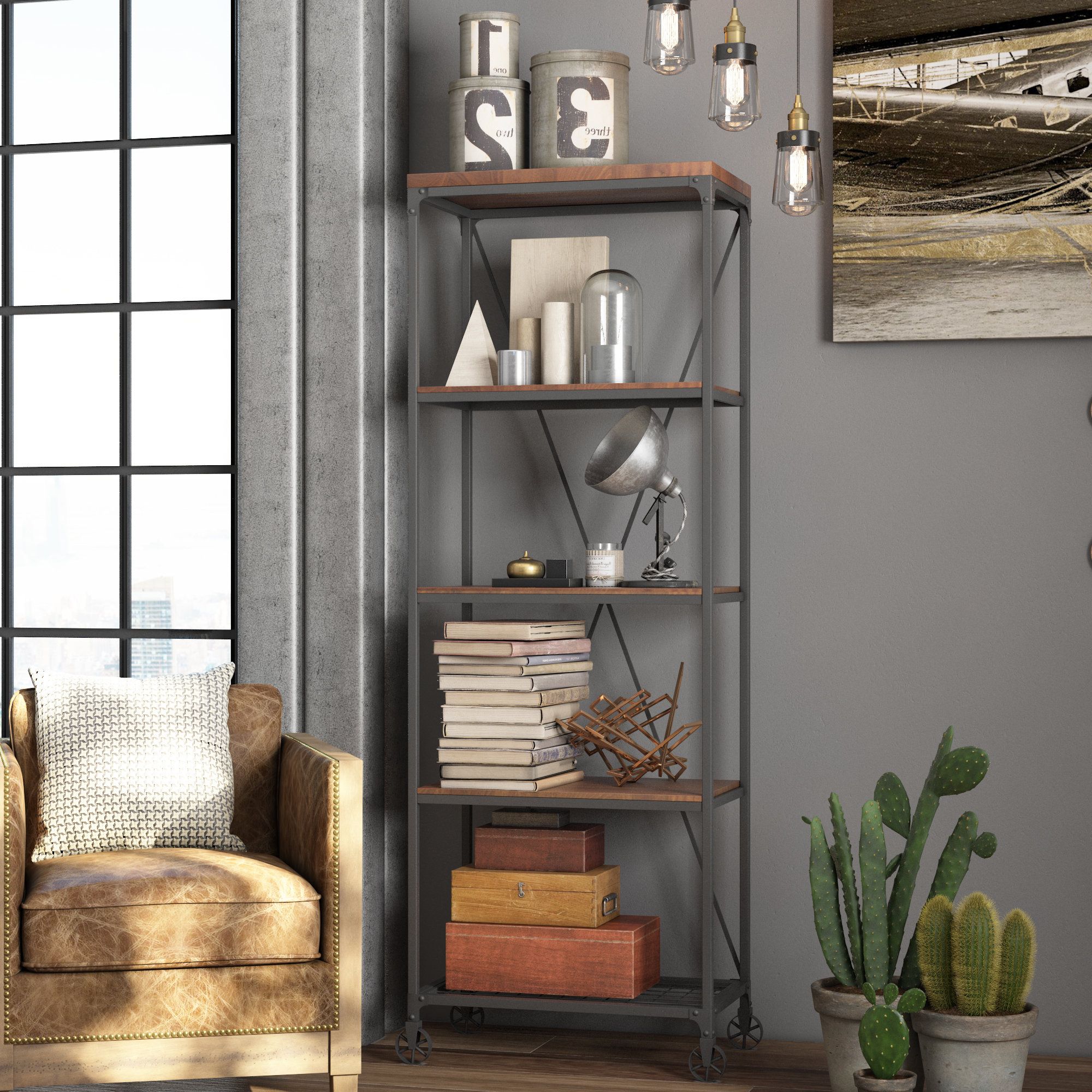 2019 Trent Austin Design Rocklin Etagere Bookcase Pertaining To Rocklin Etagere Bookcases (View 3 of 20)