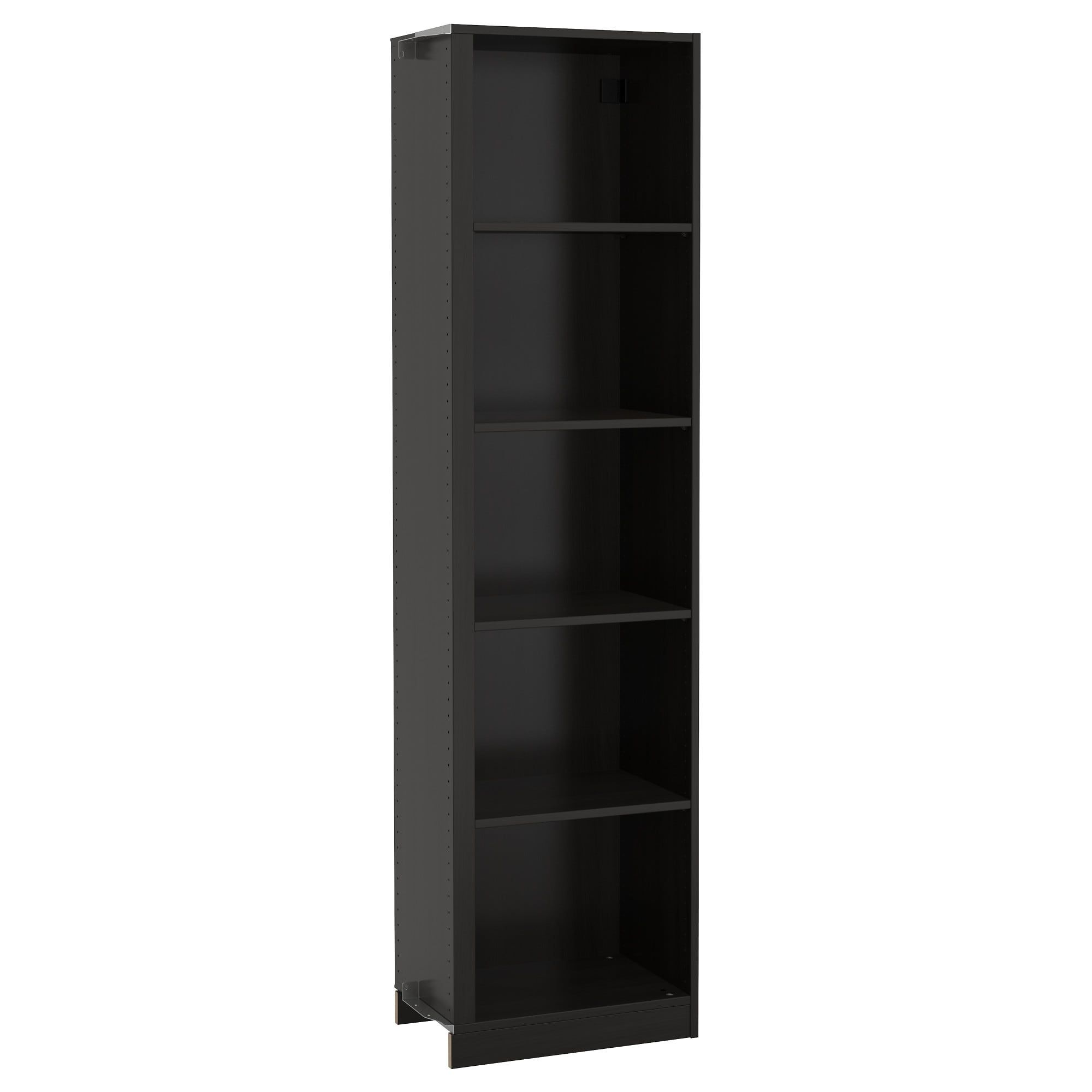 2020 Add On Corner Unit With 4 Shelves Pax Black Brown With Corner Unit Bookcases (View 15 of 20)