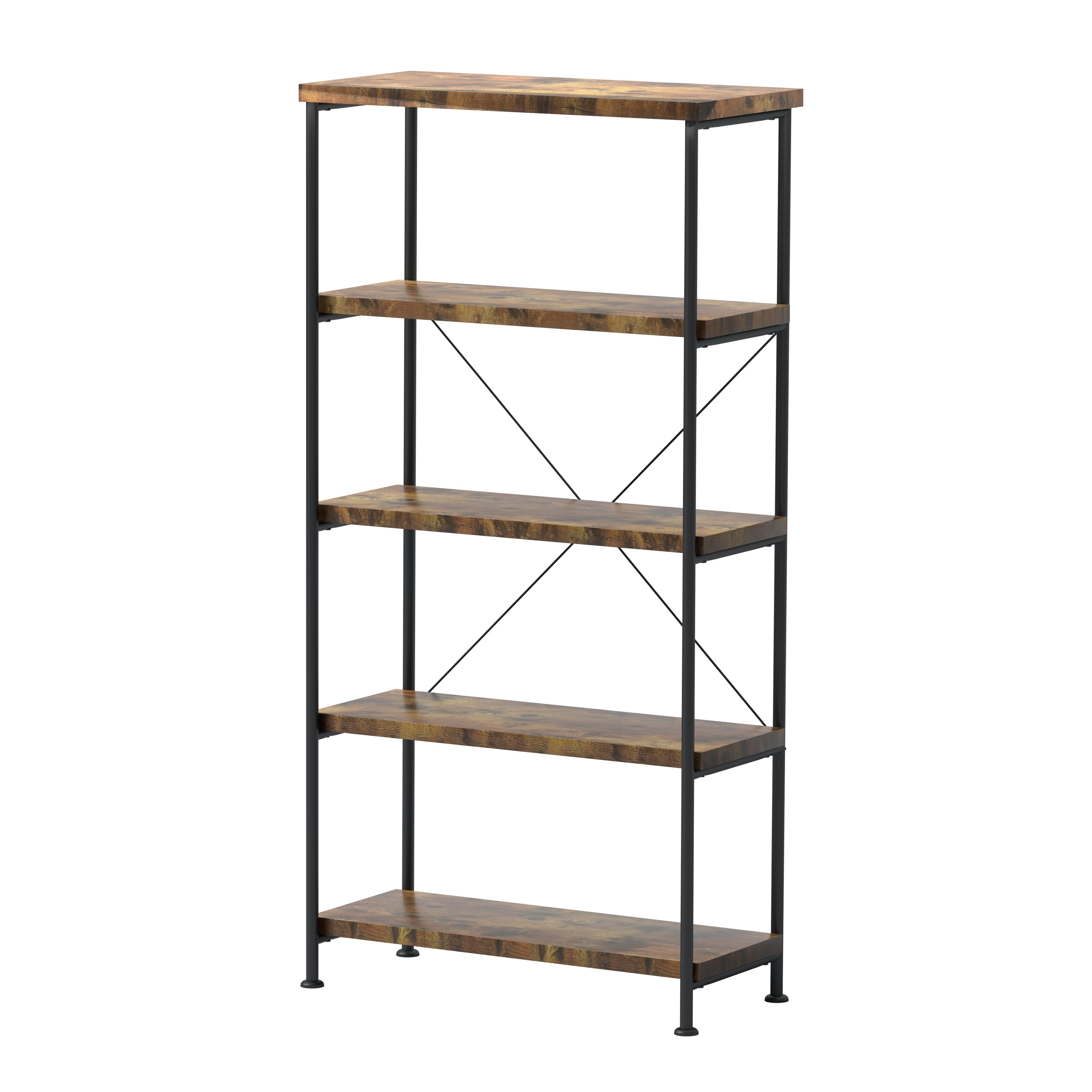 2020 Farmhouse & Rustic Laurel Foundry Modern Farmhouse Bookcases With Adair Etagere Bookcases (View 16 of 20)