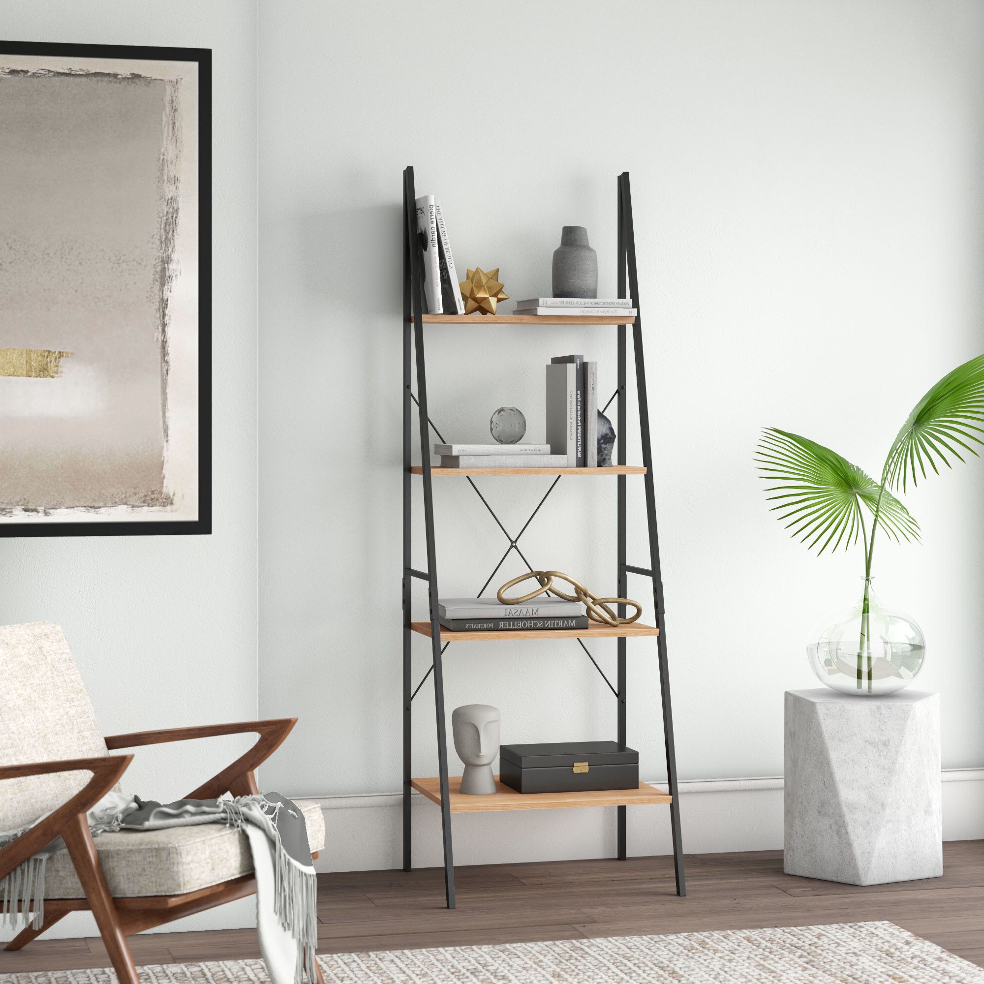 Allmodern For Narrow Ladder Bookcases (View 20 of 20)
