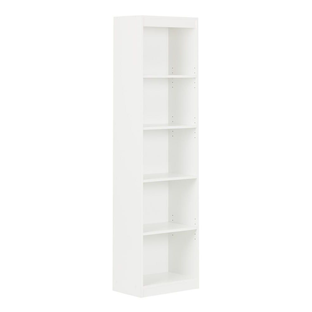 Axess 5 Shelf Bookcase In Chocolate In Favorite Axess Standard Bookcases (View 11 of 20)