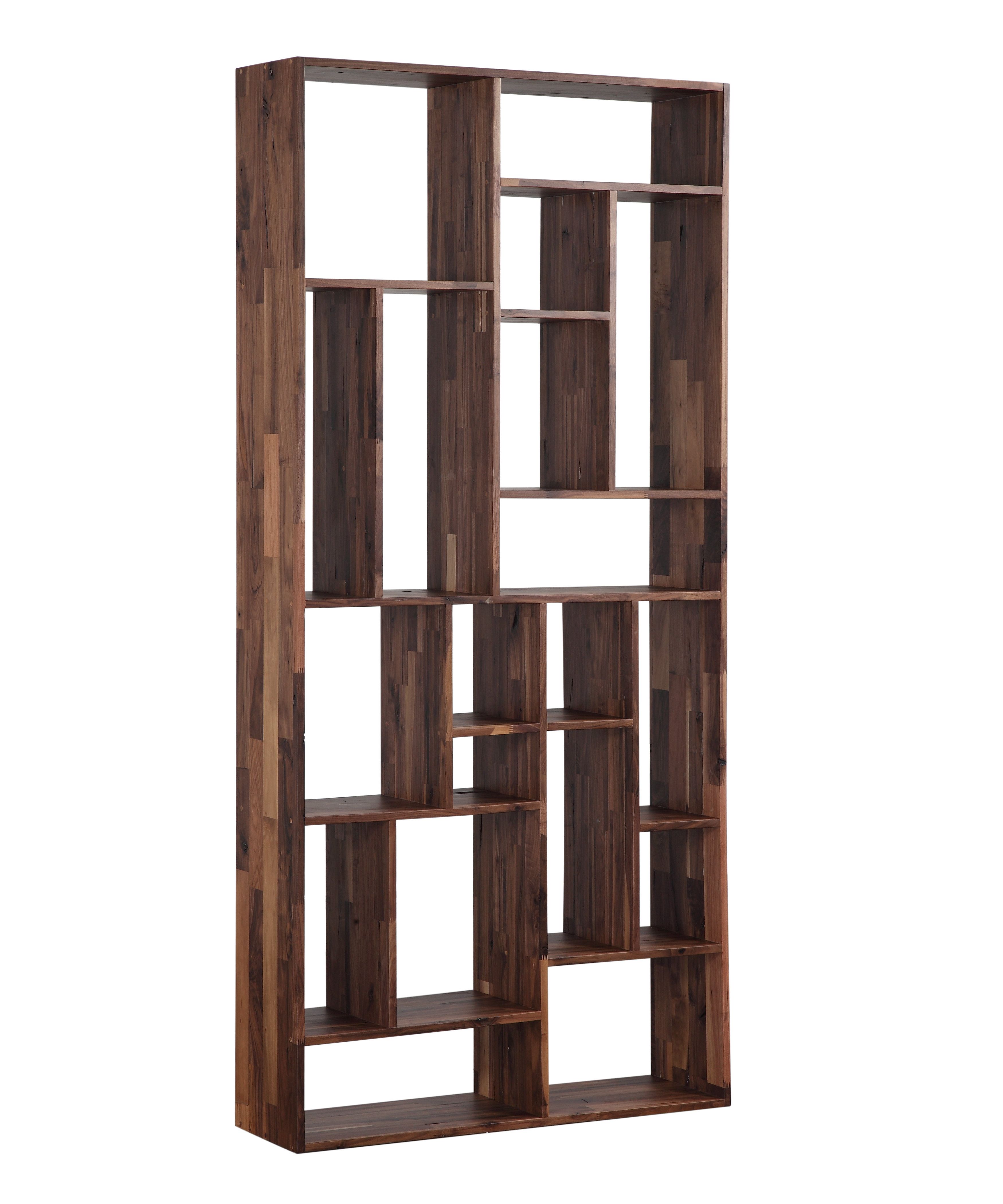 Blevens Geometric Bookcase Throughout Fashionable Mckibben Geometric Bookcases (View 12 of 20)