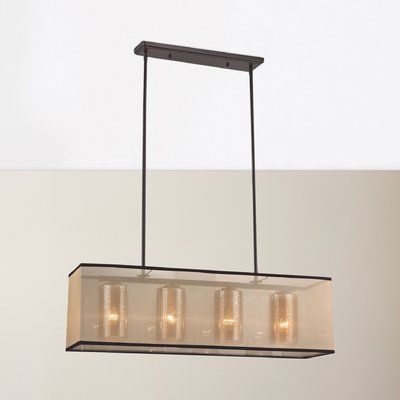 Brayden Studio Dailey 4 Light Kitchen Island Pendant Bulb With Most Recently Released Dailey 4 Light Drum Chandeliers (View 9 of 25)