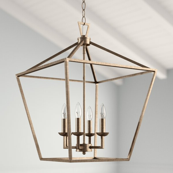 Carmen 6 Light Lantern Geometric Pendant Within Most Popular Louanne 3 Light Lantern Geometric Pendants (Photo 15 of 25)